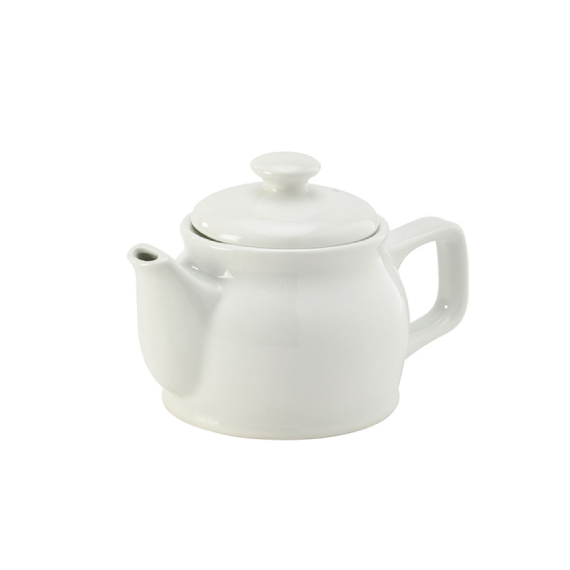 Picture of Genware Porcelain Teapot 31cl/11oz - 392131