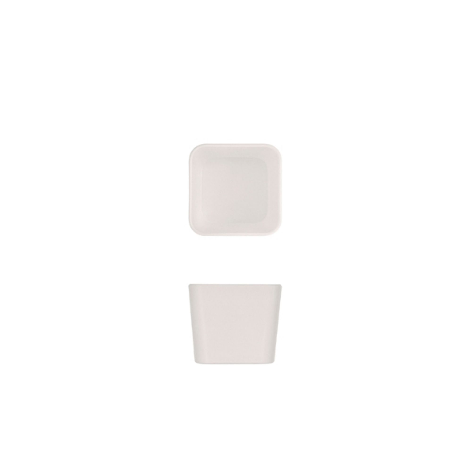 Picture of White Tokyo Melamine Small Bento Box Insert 8.3 x 7cm - TY080445