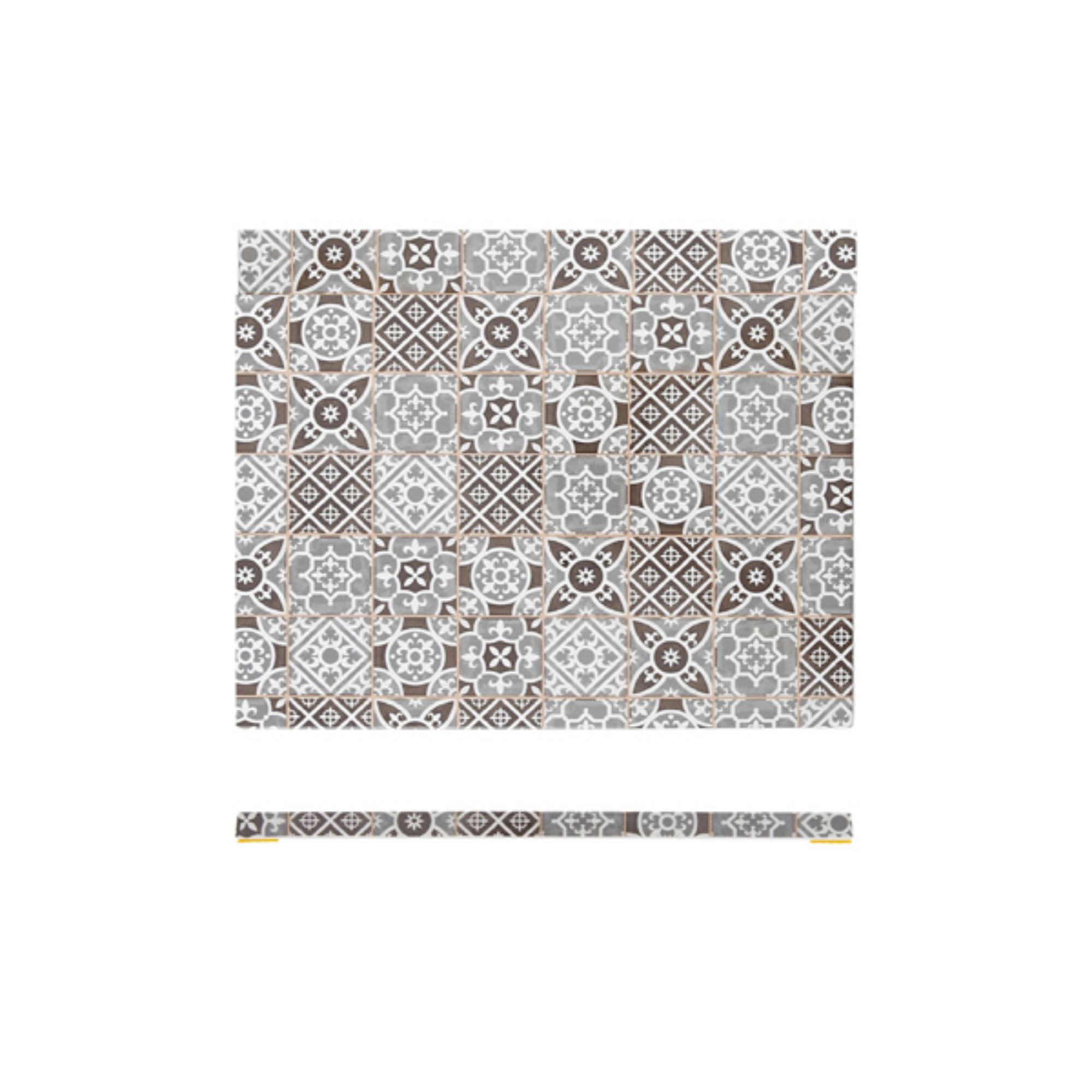 Picture of Grey Marrakesh Melamine GN1/2 Slab 32.5 x 26.5cm - MK120839