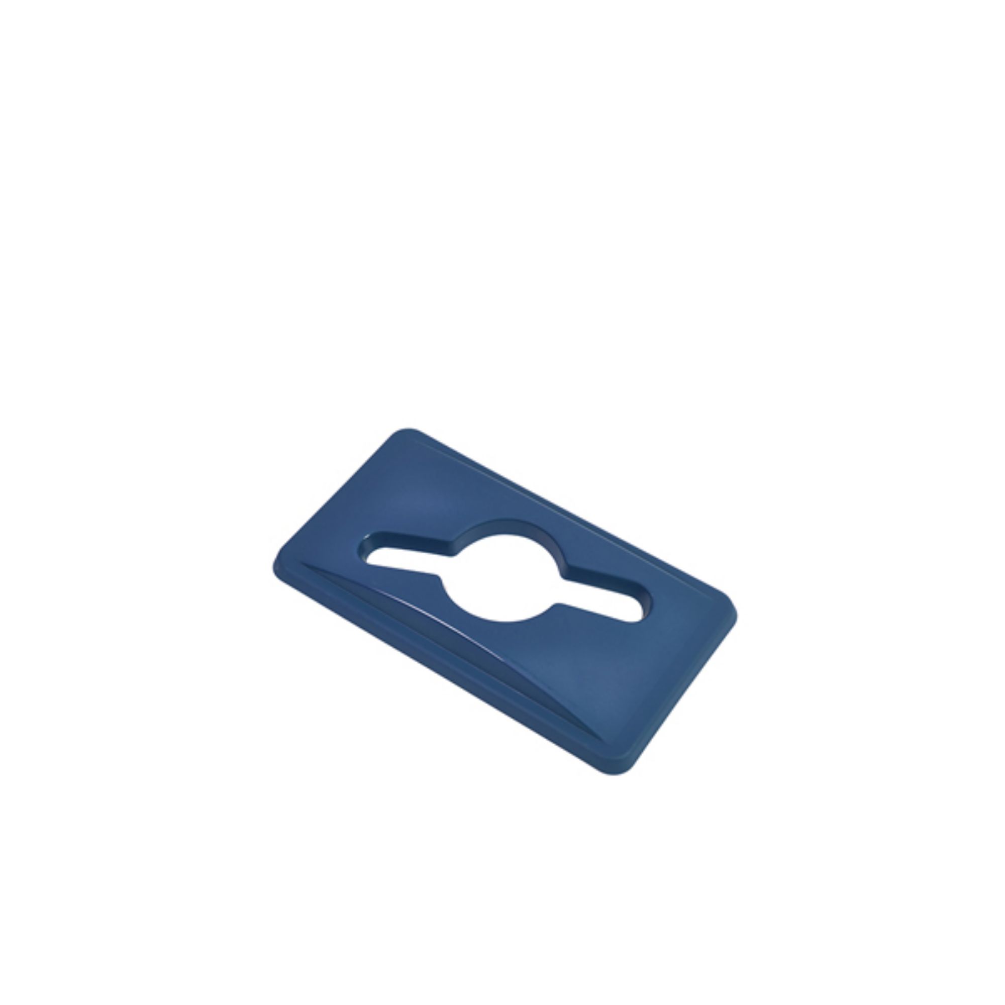 Picture of Blue Paper Lid For Slim Recycling Bin - 23233415