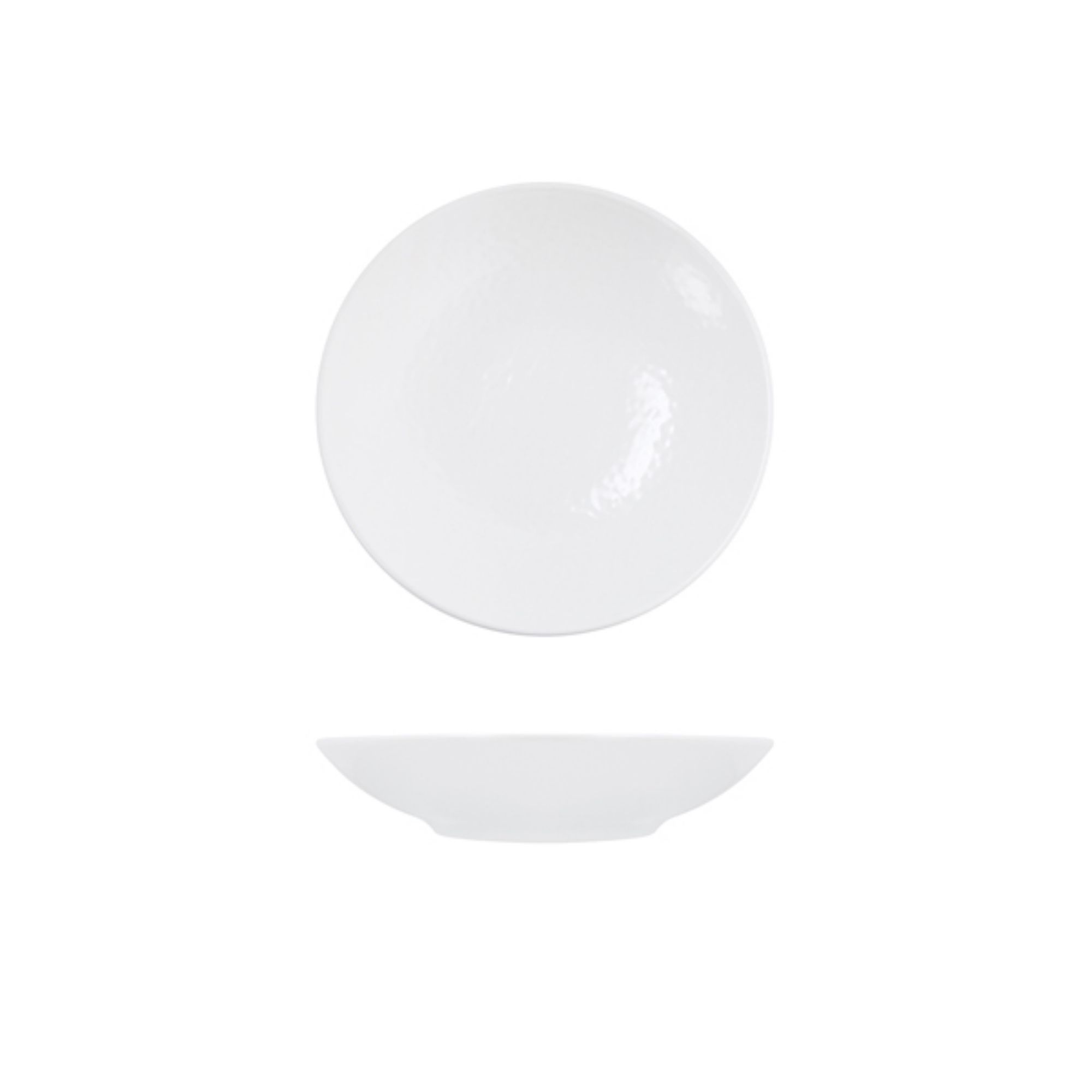 Picture of White Osaka Melamine Coupe Bowl 18.5 x 4cm - OS182445