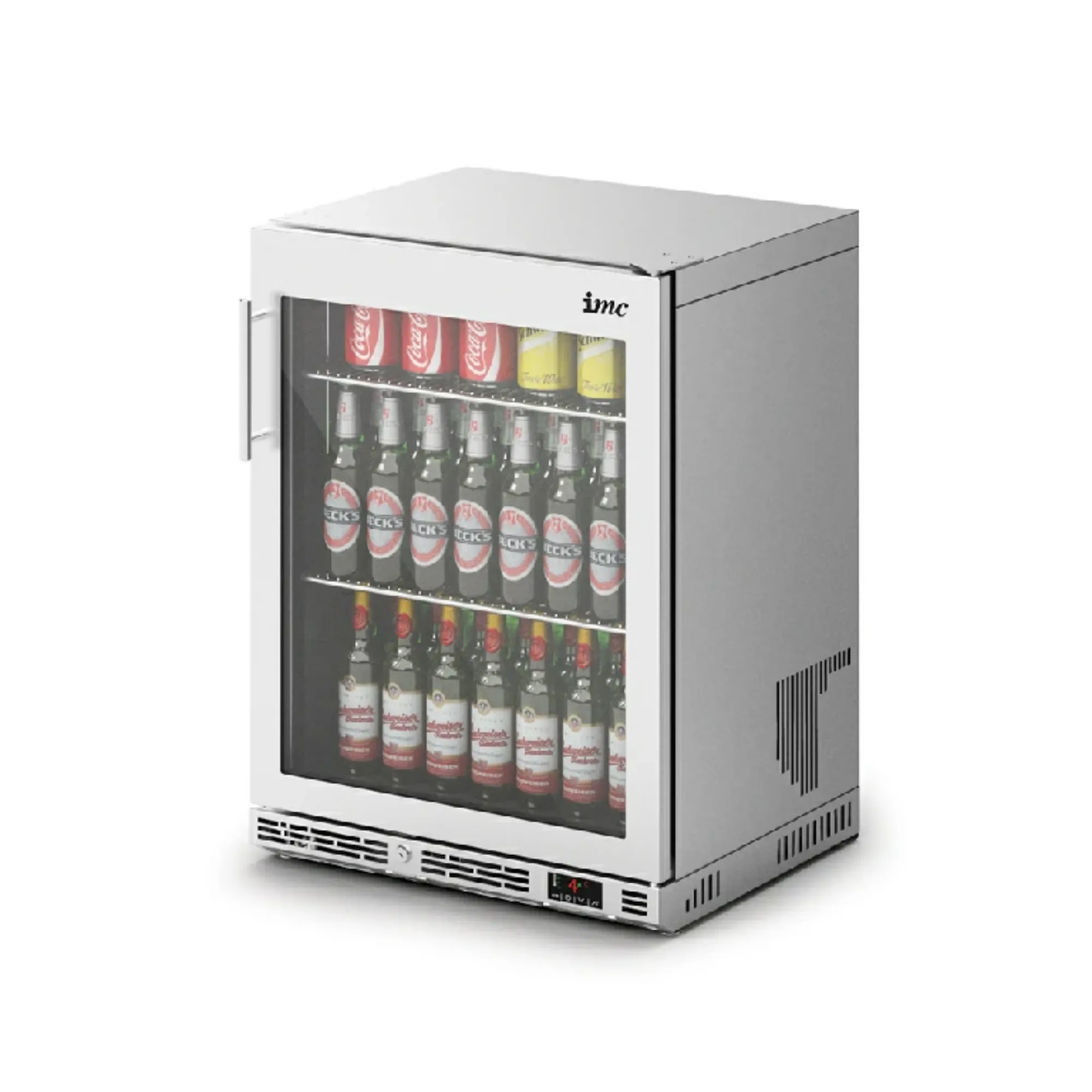 Picture of F76/172 - IMC Ventus V60 Bottle Cooler Full Front Glass Door Stainless Steel Frame - F76/172