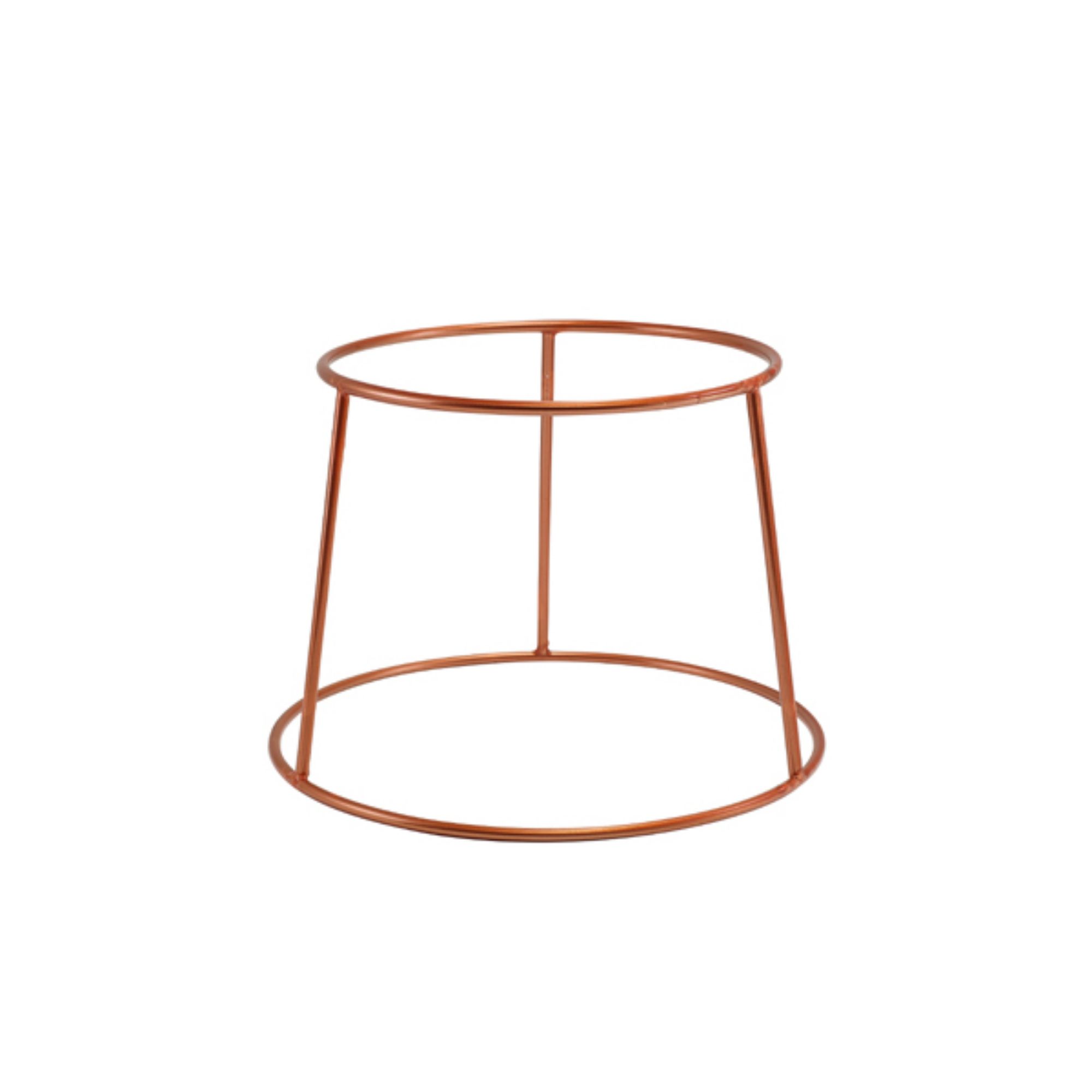 Picture of GenWare Copper Anti-Slip Round Buffet Riser 18cm - RSR-RC18