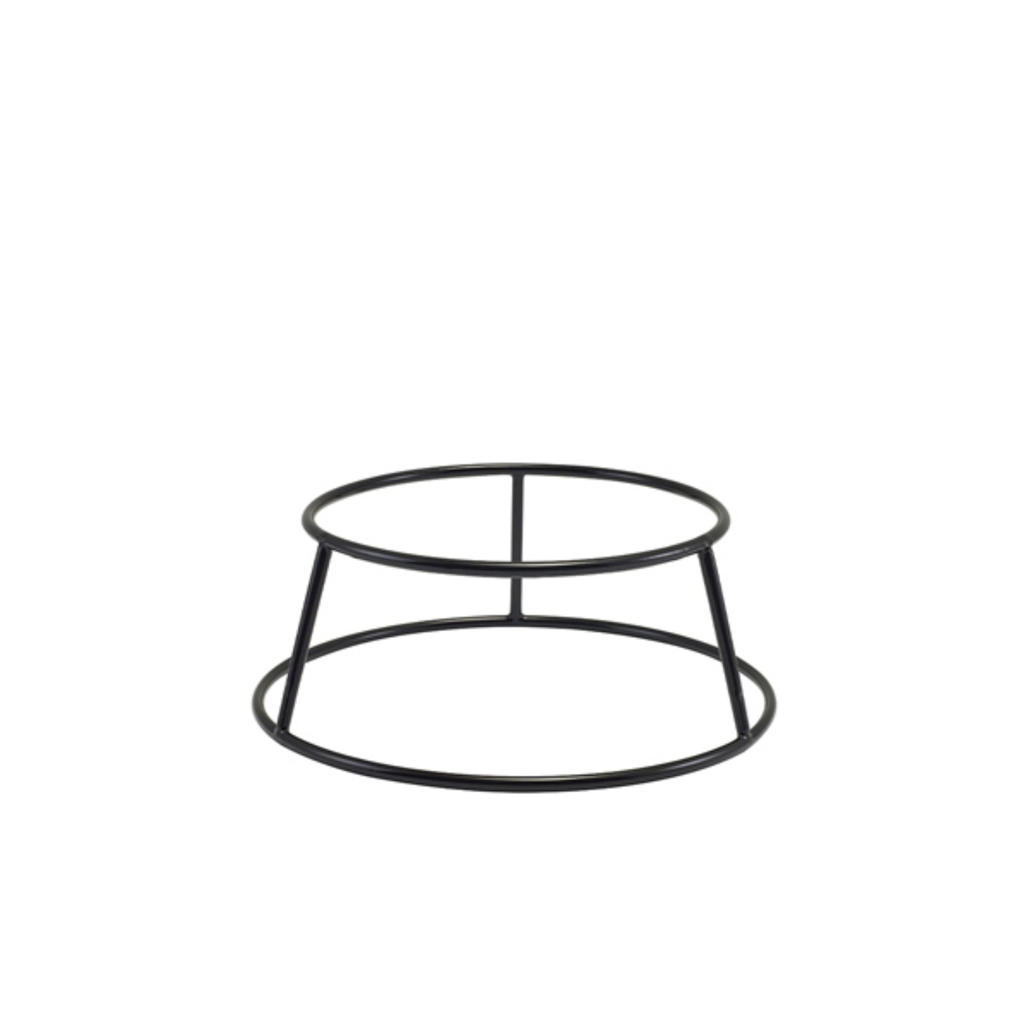Picture of GenWare Black Anti-Slip Round Buffet Riser 10cm - RSR-RBK10