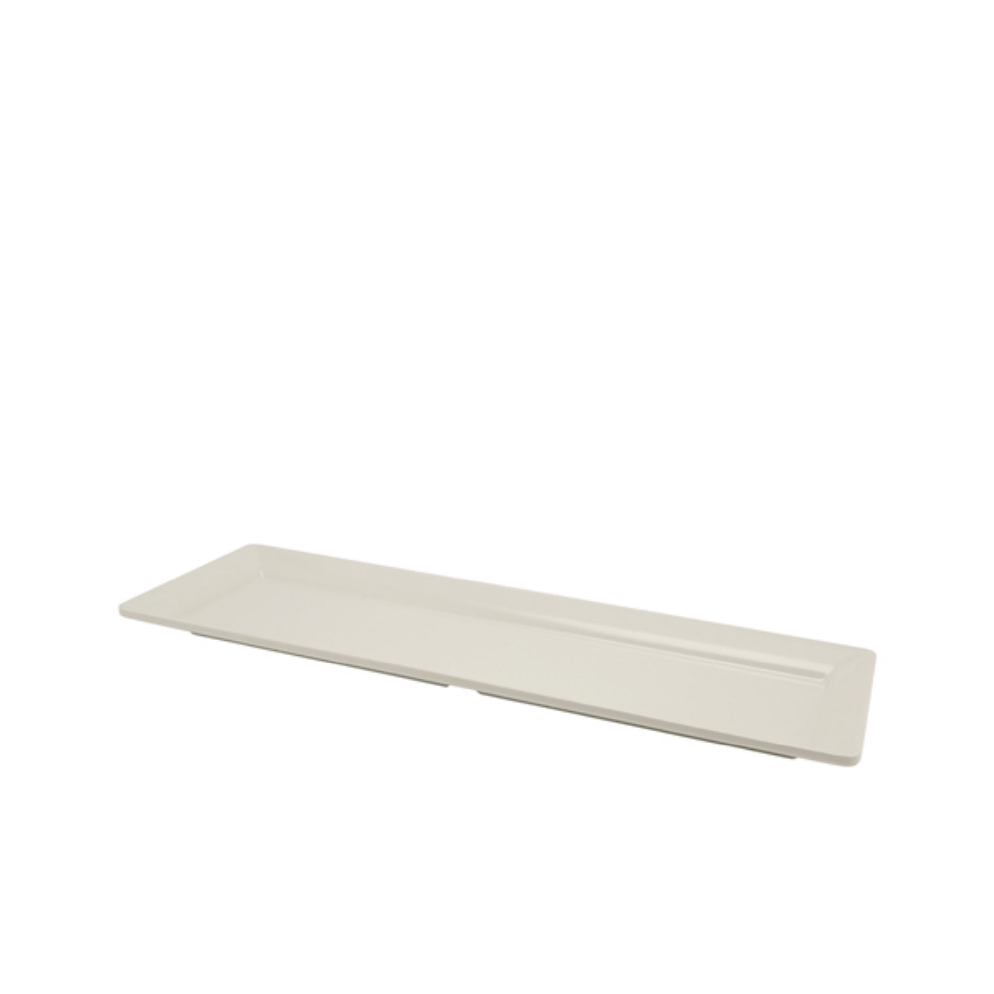 Picture of White Melamine Platter GN 2/4 Size 53X17.5cm - MEL24-WT