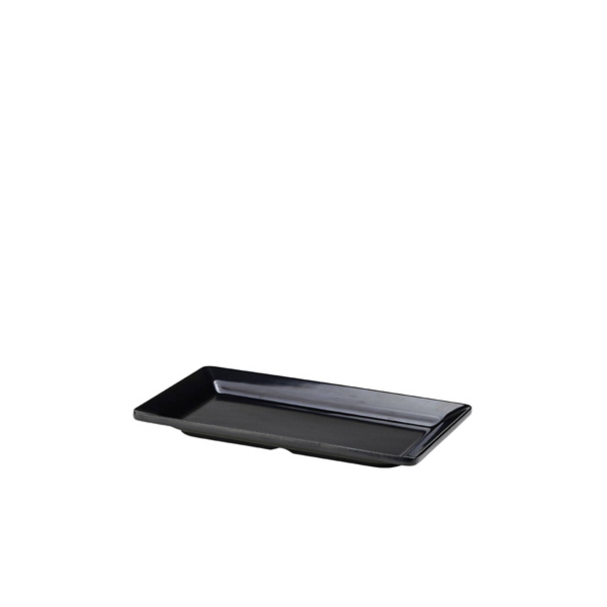 Picture of Black Melamine Platter GN 1/3 Size 32X17.5cm - MEL13-BK