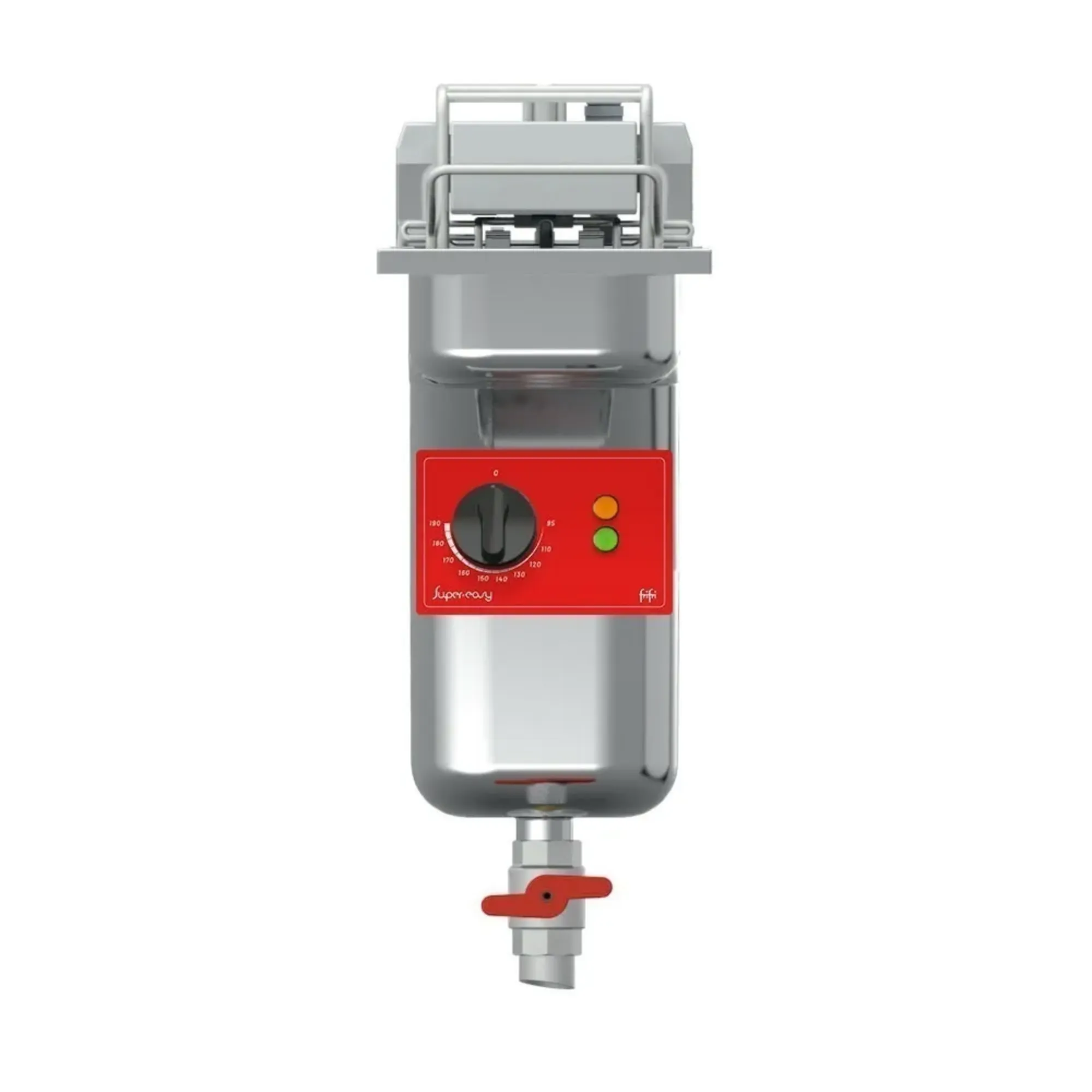 Picture of SD211L11G0 - FriFri Super Easy 211 Electric Drop-in Single Tank Fryer with Filtration - SD211L11G0