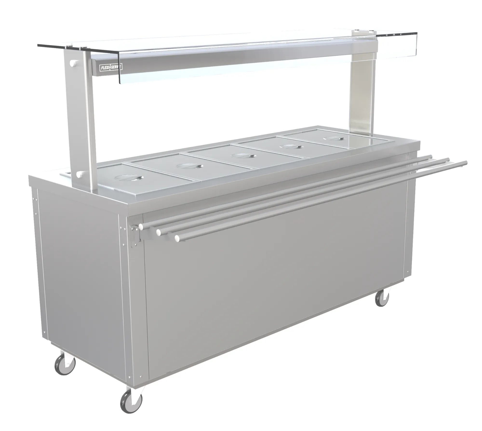 Picture of Parry FS-AW5 - Flexi Serv Ambient Cupboard with Chilled Well and Heated Gantry - FS-AW5/HG