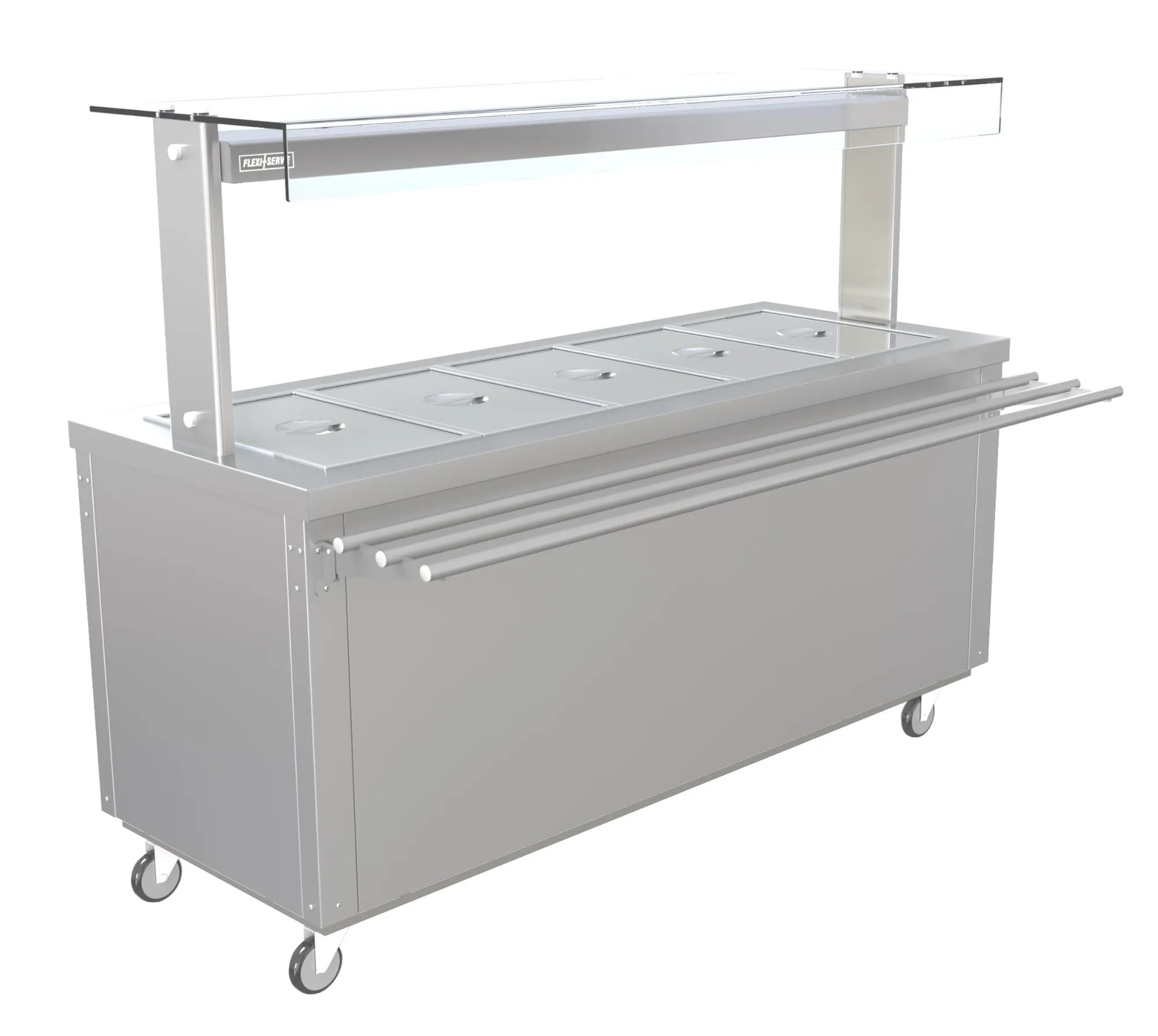 Picture of Parry FS-HBW5 - Flexi Serve Hot Cupboard with Wet Well Bain Marie and Heated Gantry - FS-HBW5/HG
