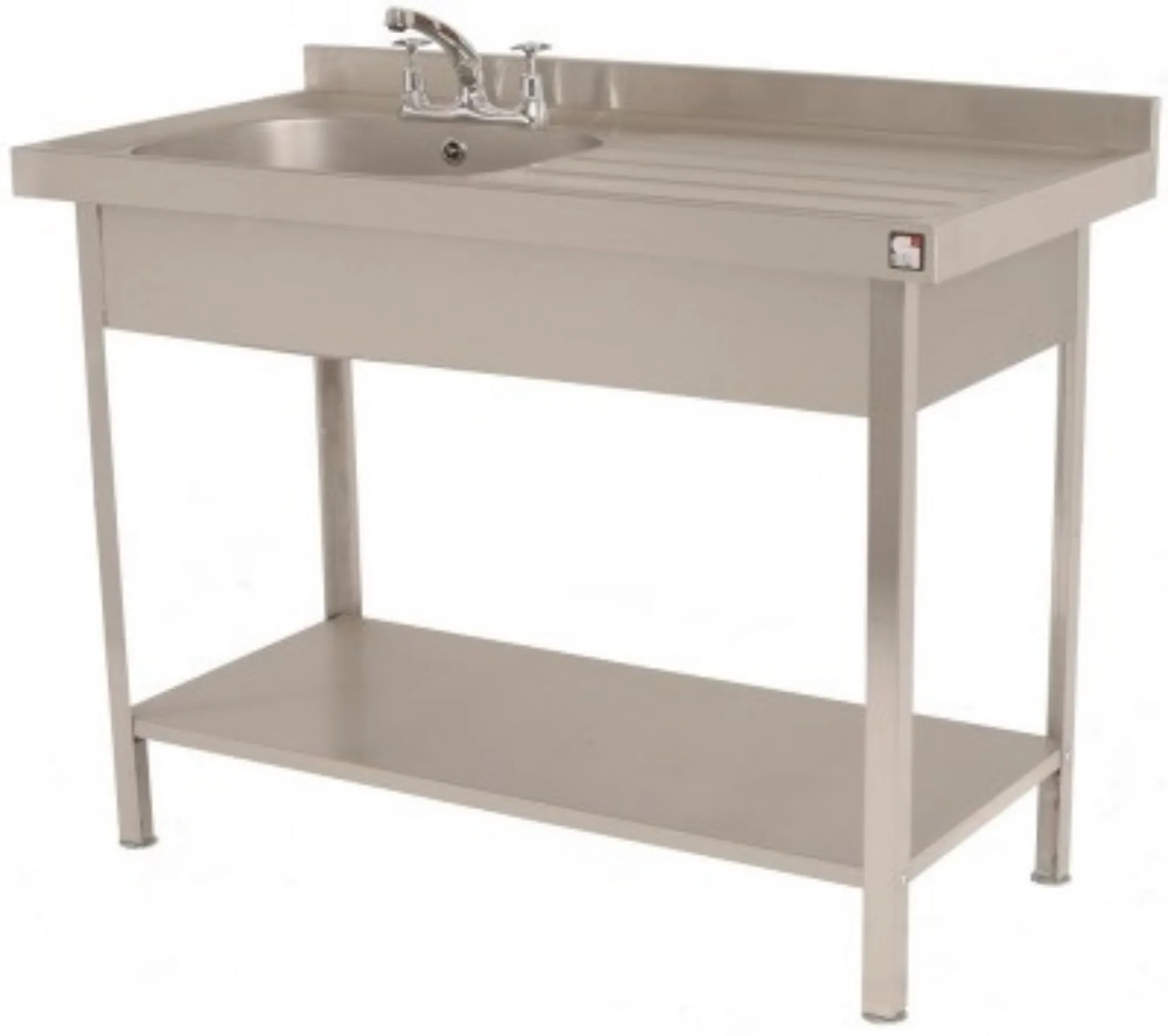 Picture of Parry SINK1270RFP - Stainless Steel Self Assembly Sink Single Bowl Single Drainer Right - SINK1270RFP