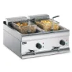 Picture of Lincat Silverlink 600 Electric Counter-top Twin Tank Fryer - 2 Baskets - W 600 mm - 2 x 6.0 kW - DF612