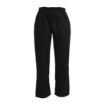Picture of Whites Vegas Chef Trousers Polycotton Black L (5 Pack) - SA826
