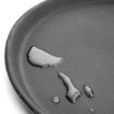 Picture of Olympia Kristallon Fibreglass Round Non-Slip Tray Black 280mm - J845