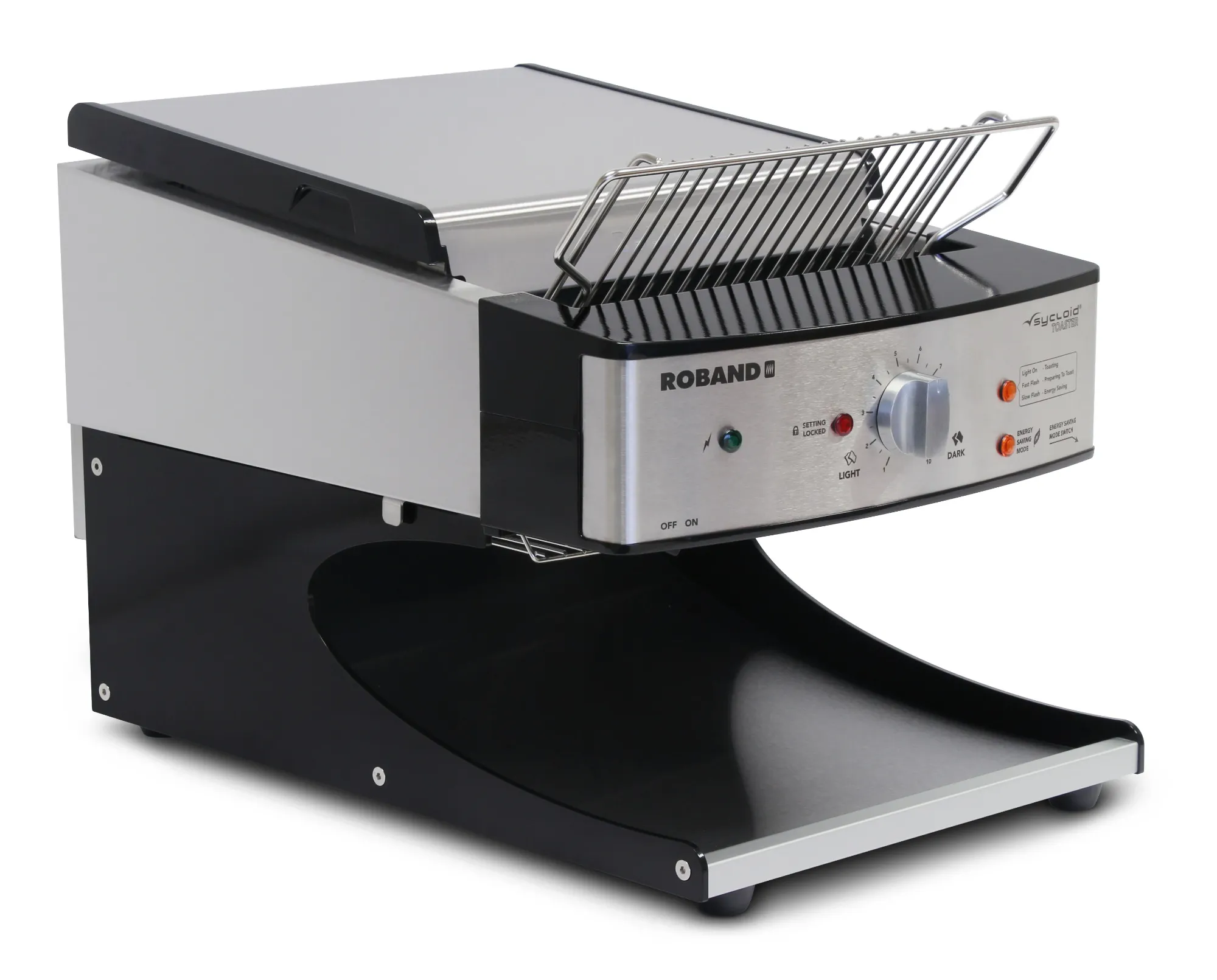 Picture of Roband ST500AB - Sycloid Toaster (black) - 5RST500AB