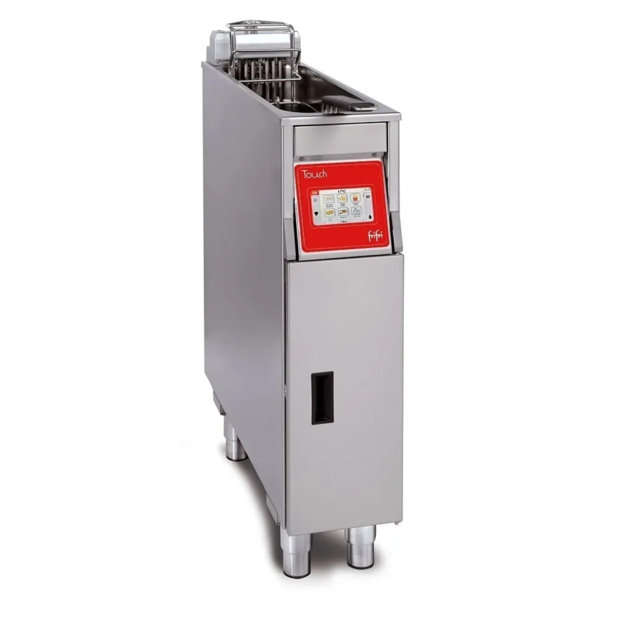 Picture of FriFri Touch 211 Electric Free-standing Single Tank Fryer - 1 Basket - W 200 mm - 7.5 kW - Single Phase - TL211L11G0