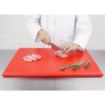 Picture of Hygiplas Thick High Density Red Chopping Board Large 600x450x25mm - J047