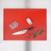 Picture of Hygiplas Thick High Density Red Chopping Board Large 600x450x25mm - J047