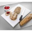 Picture of Hygiplas Thick High Density White Chopping Board Standard 450x300x25mm - J038