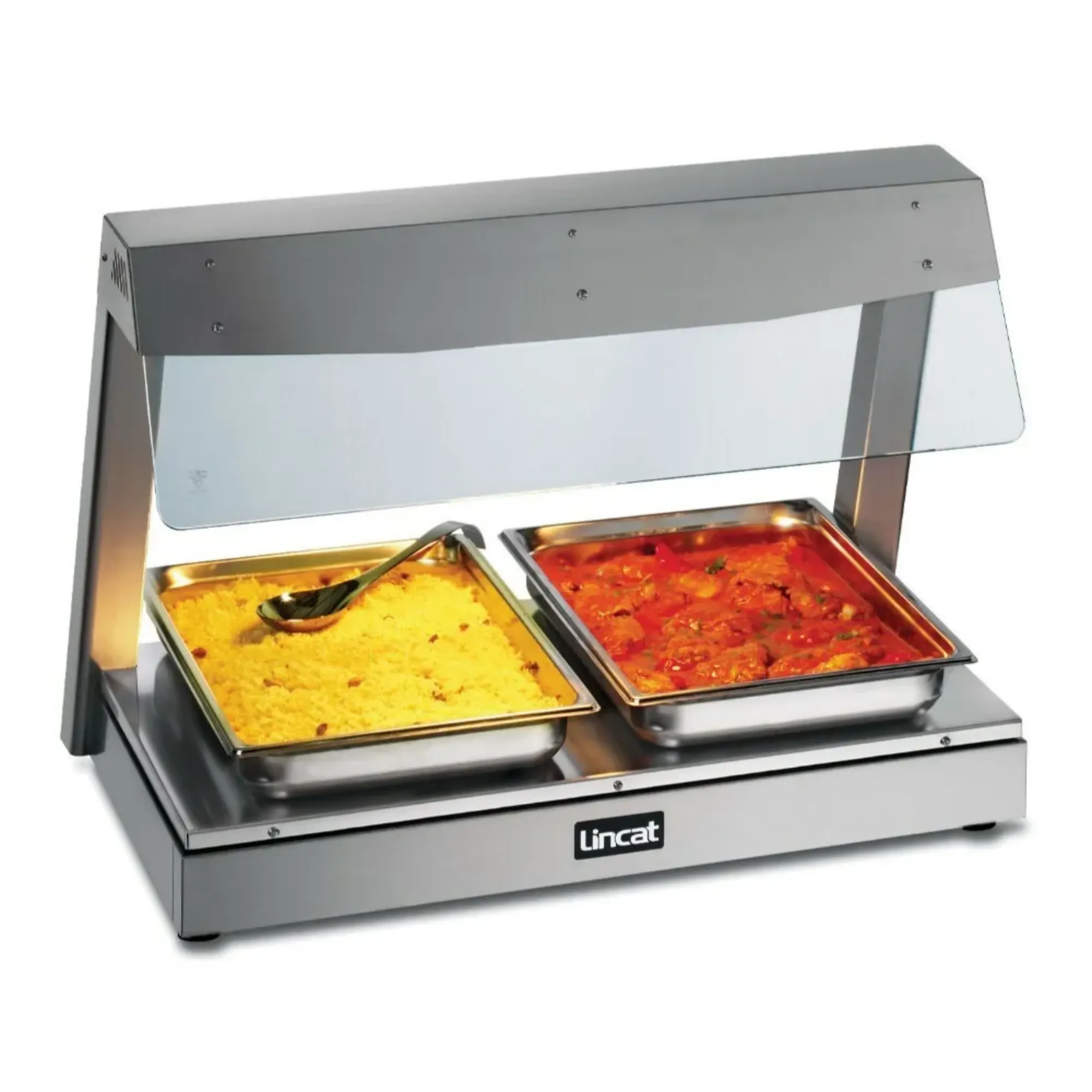Picture of LD2 - Lincat Seal Counter-top Heated Display with Gantry - 2 x 1/1 GN - W 790 mm - 1.5 kW - LD2