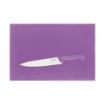 Picture of Hygiplas High Density Purple Chopping Board 450x300x12mm - FX101