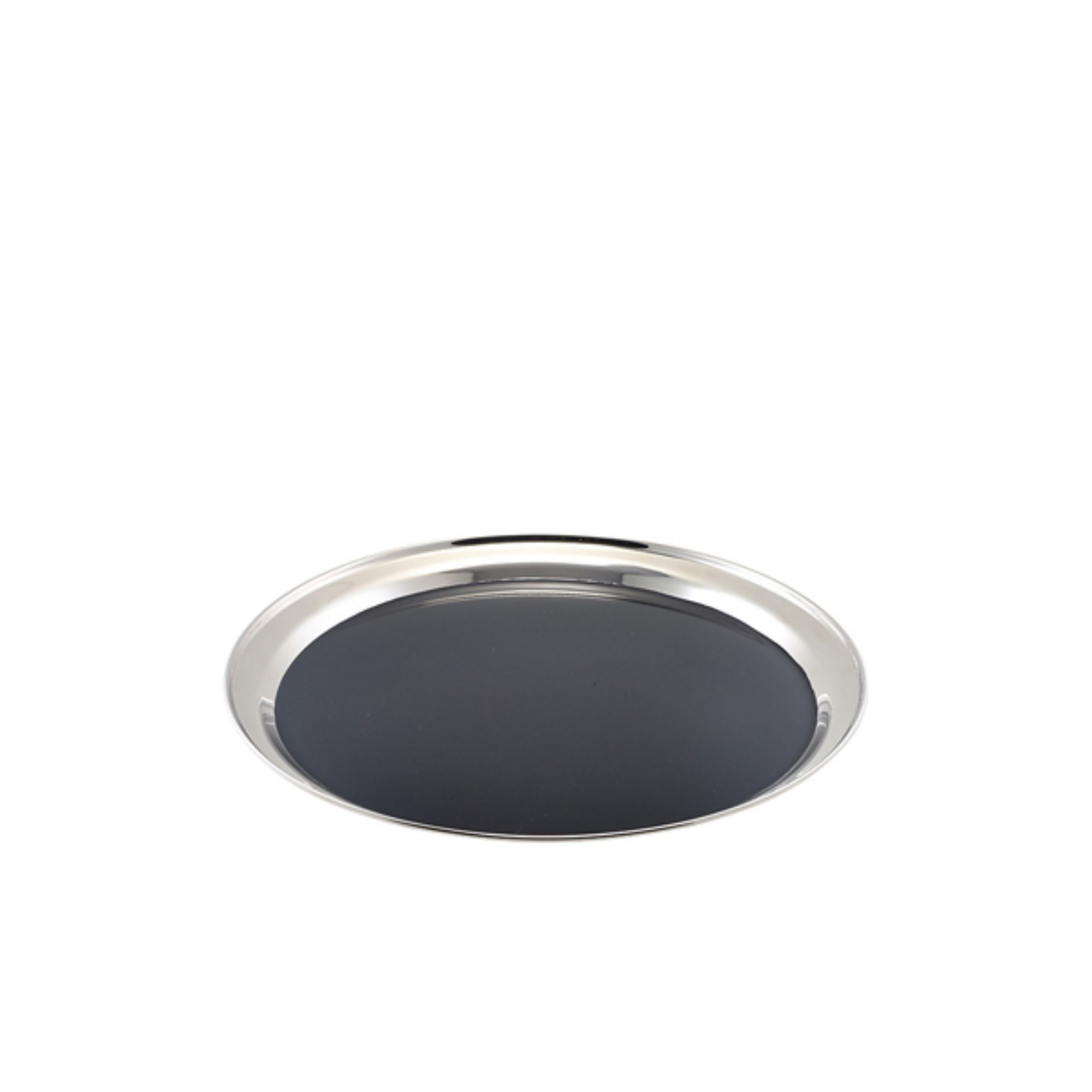 Picture of GenWare Non Slip Stainless Steel Round Tray 14" - 52139NS