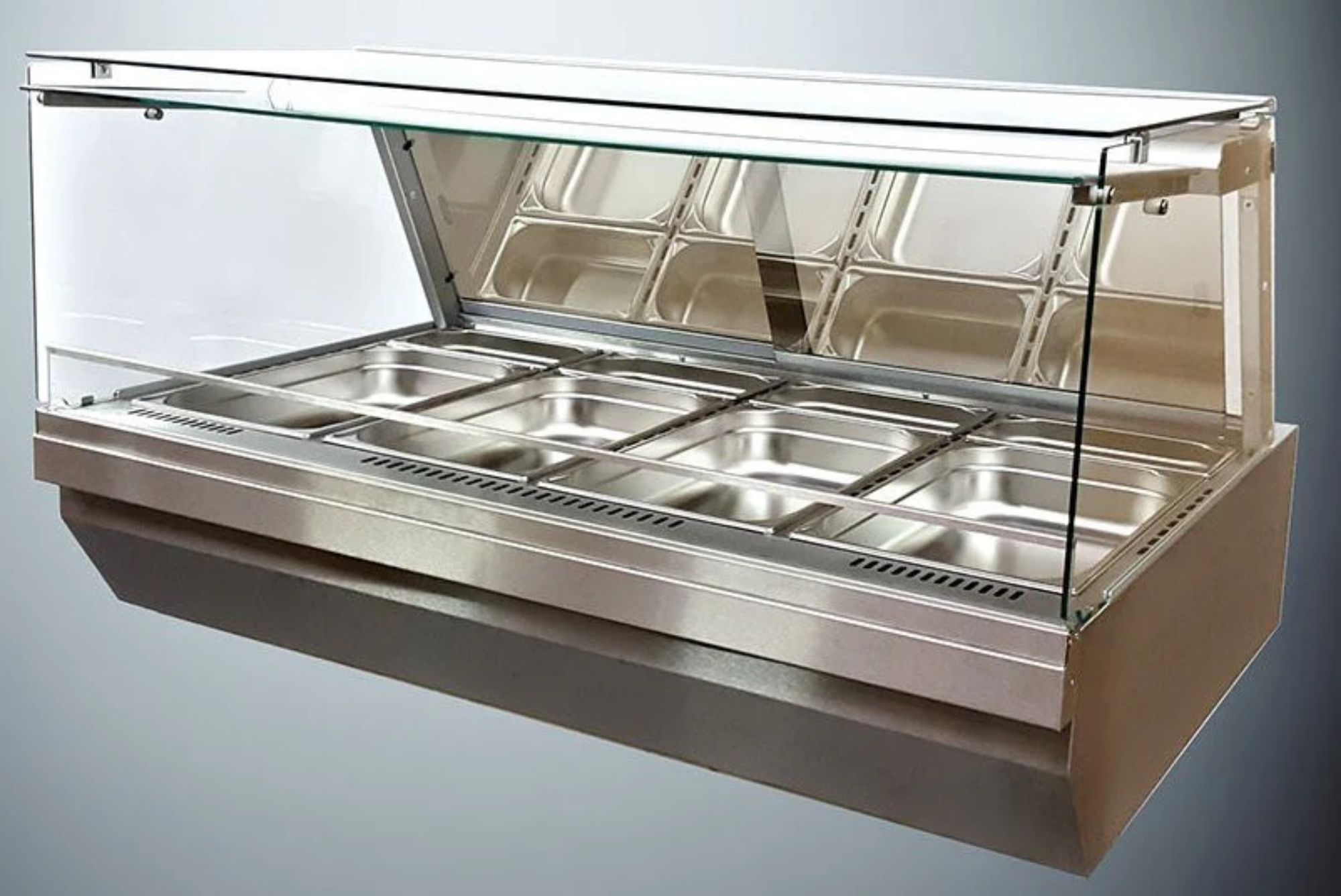 Picture of Ubert Switch Countertop Heated Display With Heated Lamp - DHCVCHTCTOG