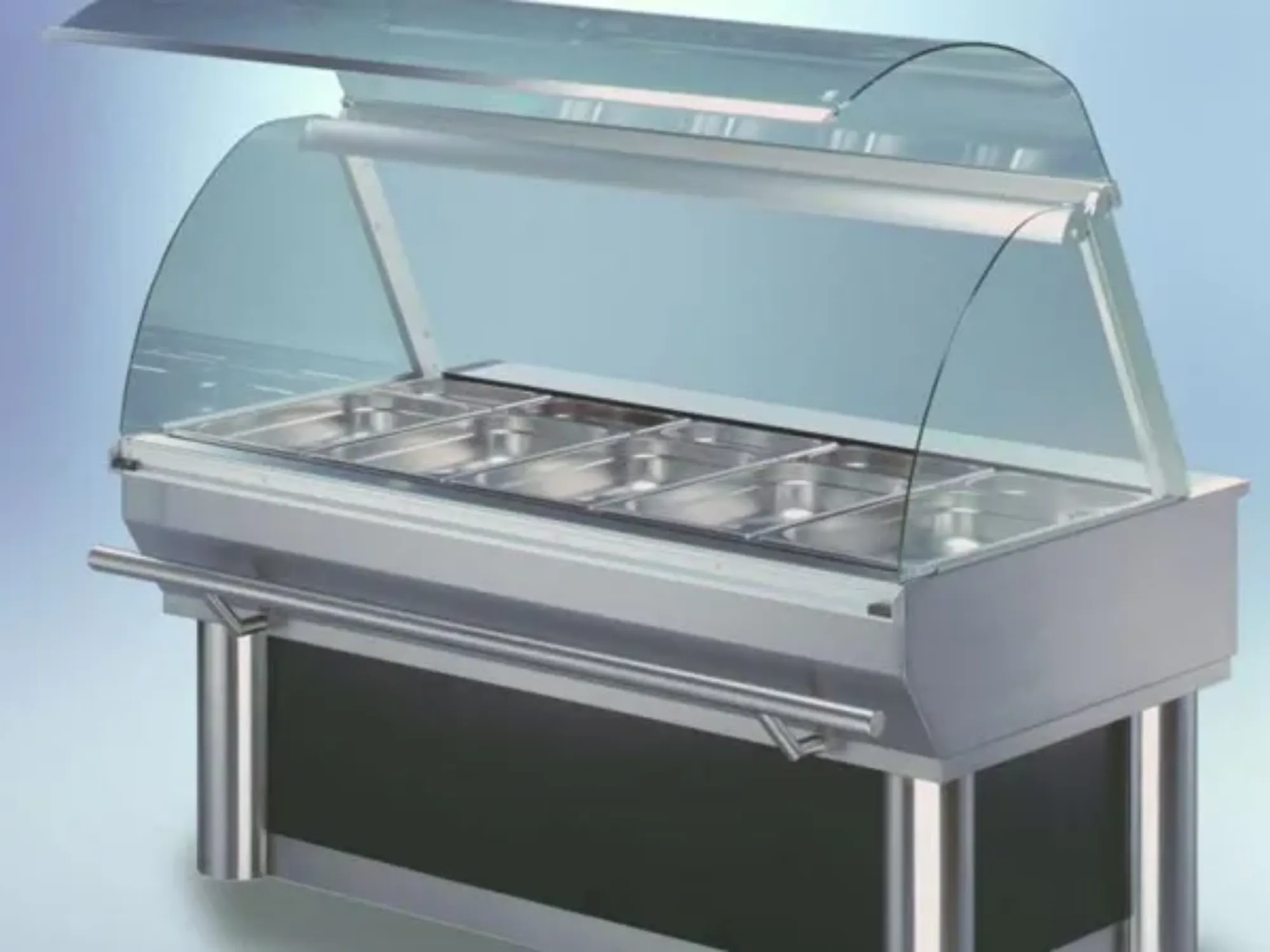 Picture of Ubert Classic Countertop Heated Display With Convected Heat & Humidity - DHTCTRANGE