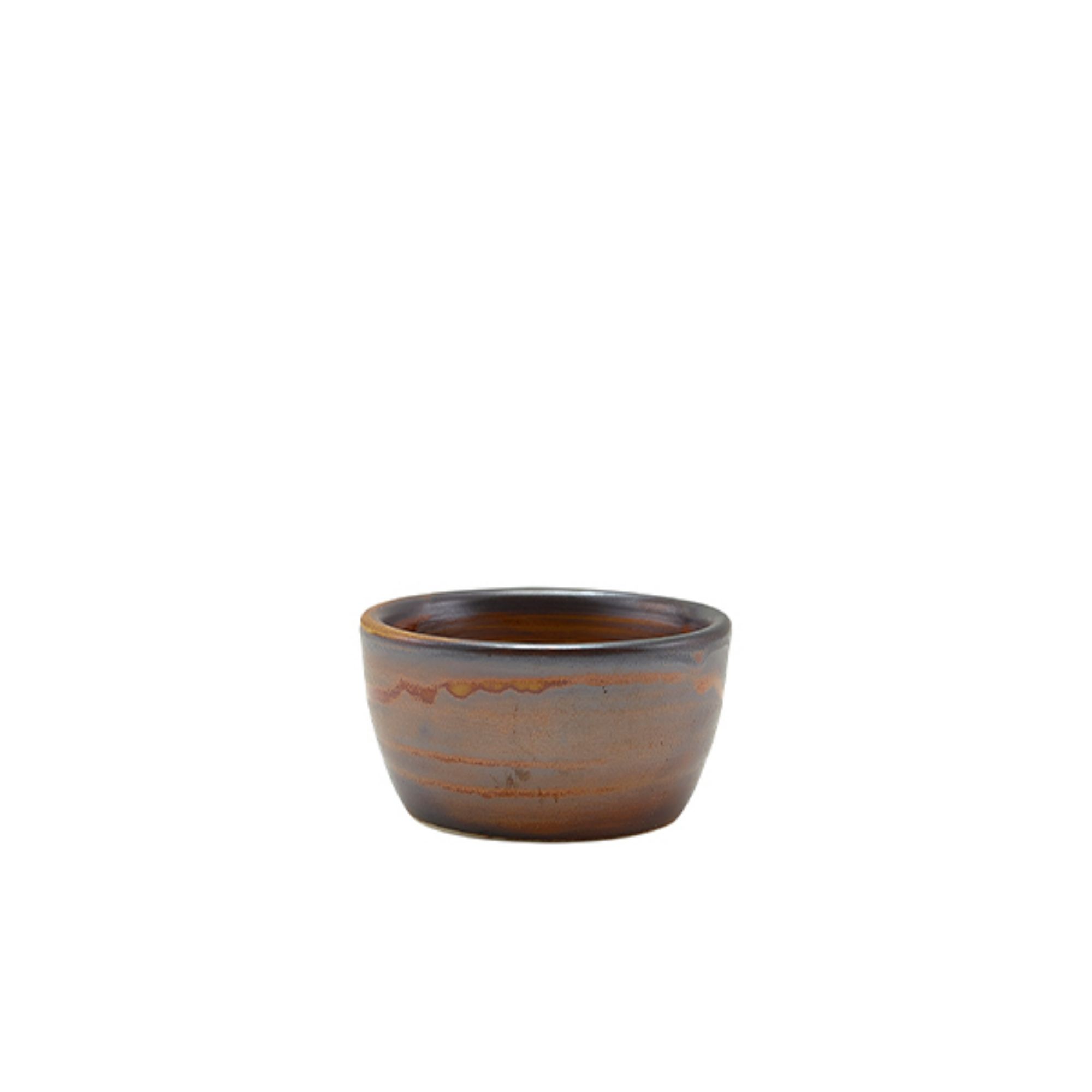 Picture of Terra Porcelain Rustic Copper Ramekin 45ml/1.5oz - RAM-PRC1