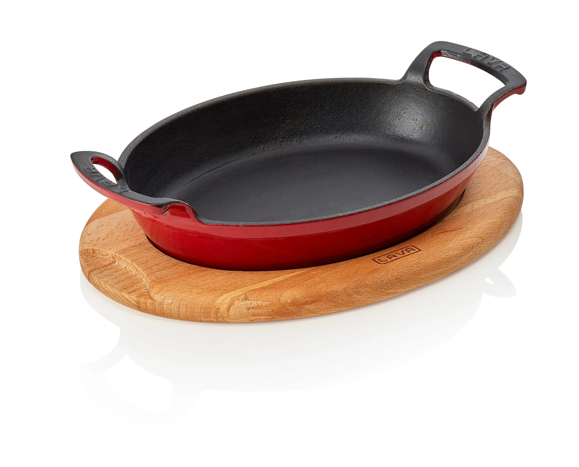 Picture of Frying/serving plate Red - 366003023