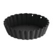 Picture of Vogue Non-Stick Mini Quiche Tin With Removable Base 80mm (3 pack) - CW990