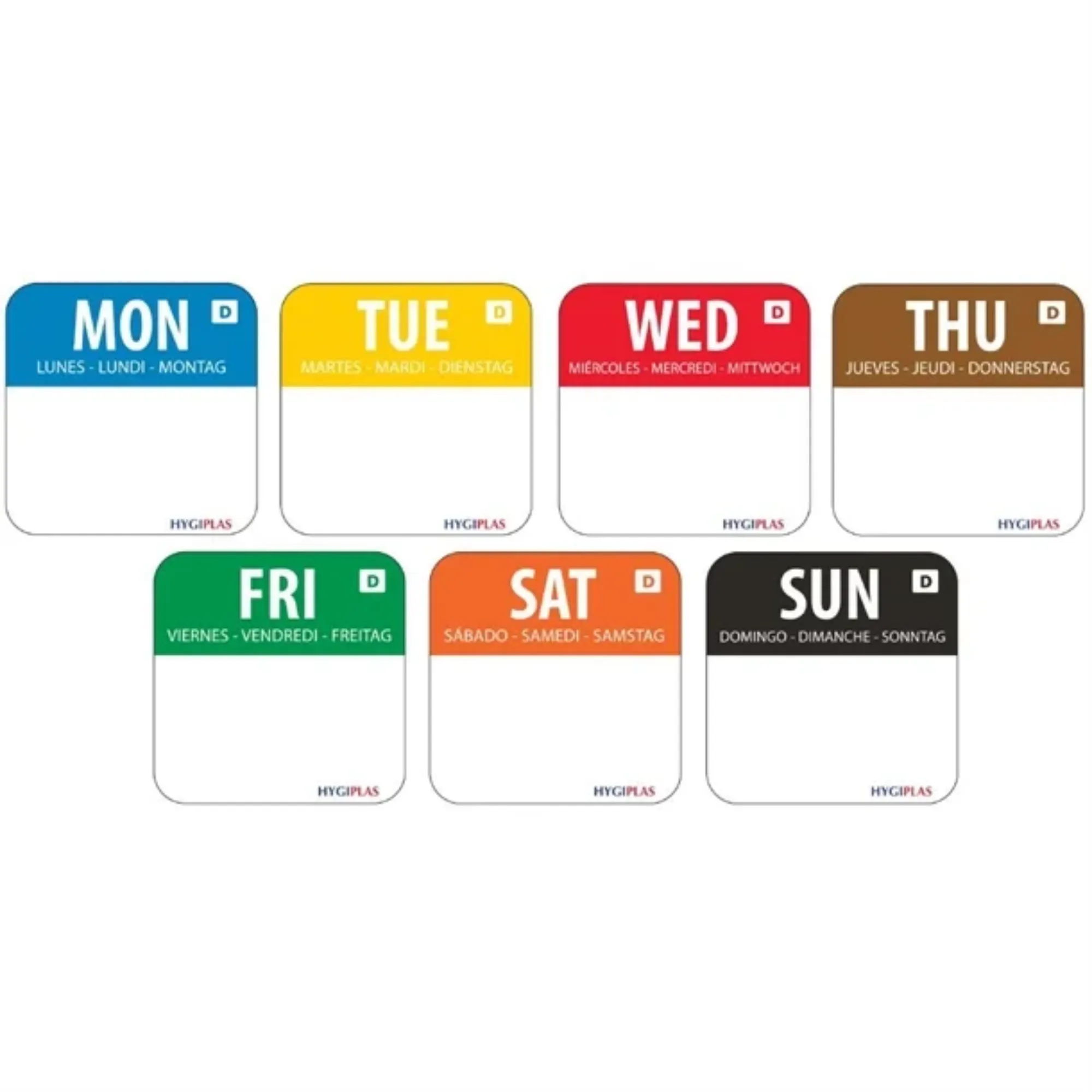 Picture of Dissolvable Food Rotation Label Kit 20mm (7000 Pack) - CF439