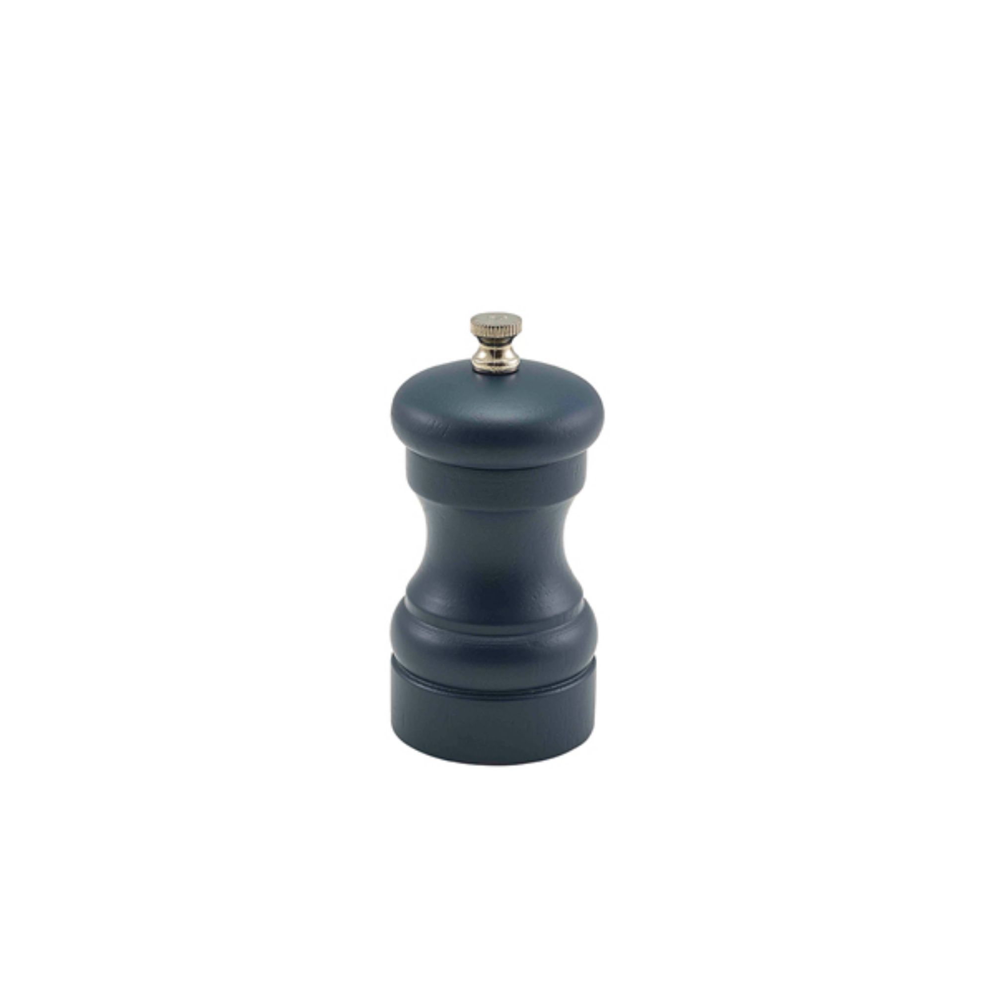 Picture of Blue Wooden Salt/Pepper Grinder 10cm - SPWD10BL