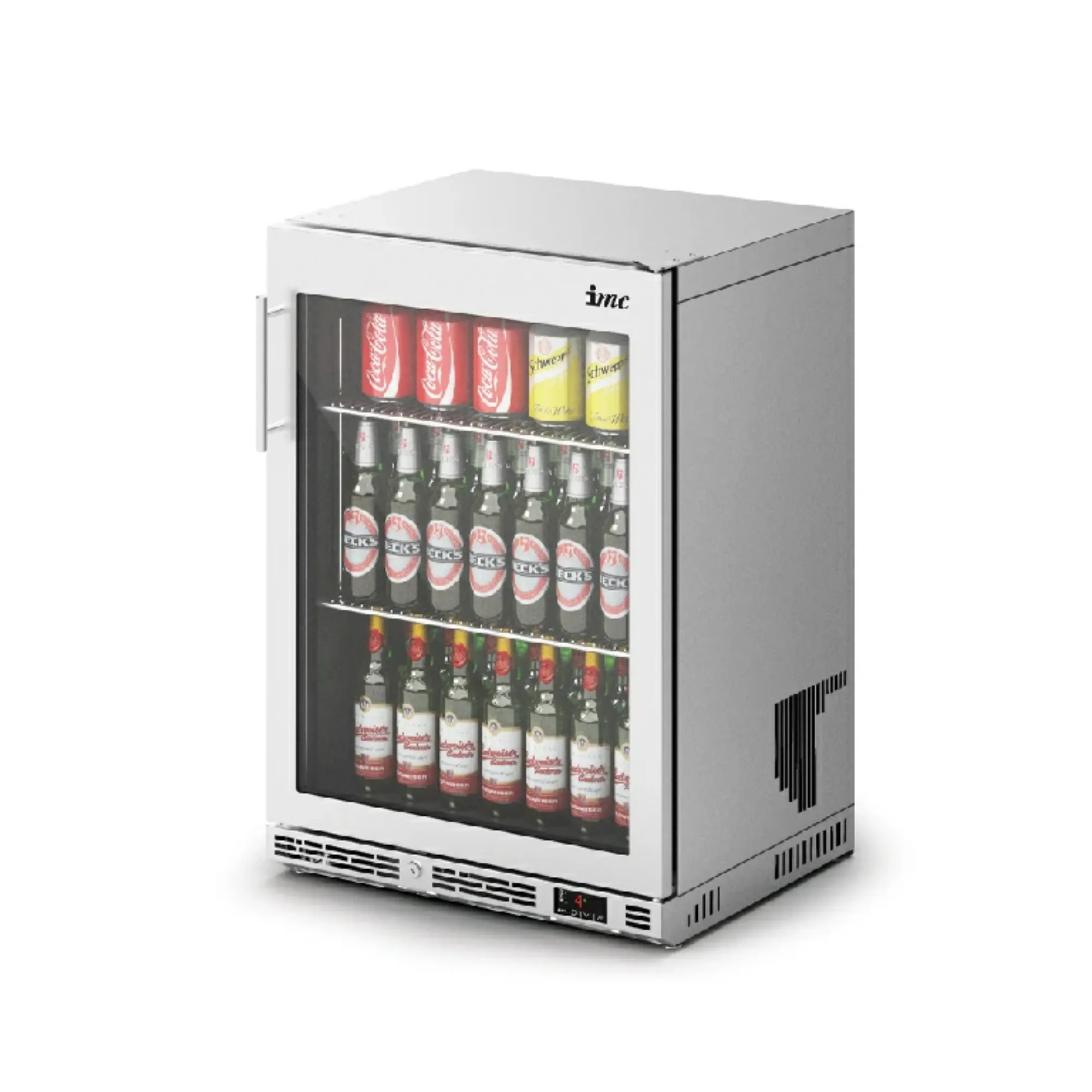 Picture of IMC Ventus V60 Bottle Cooler Glass Door Stainless Steel Frame - F76/171