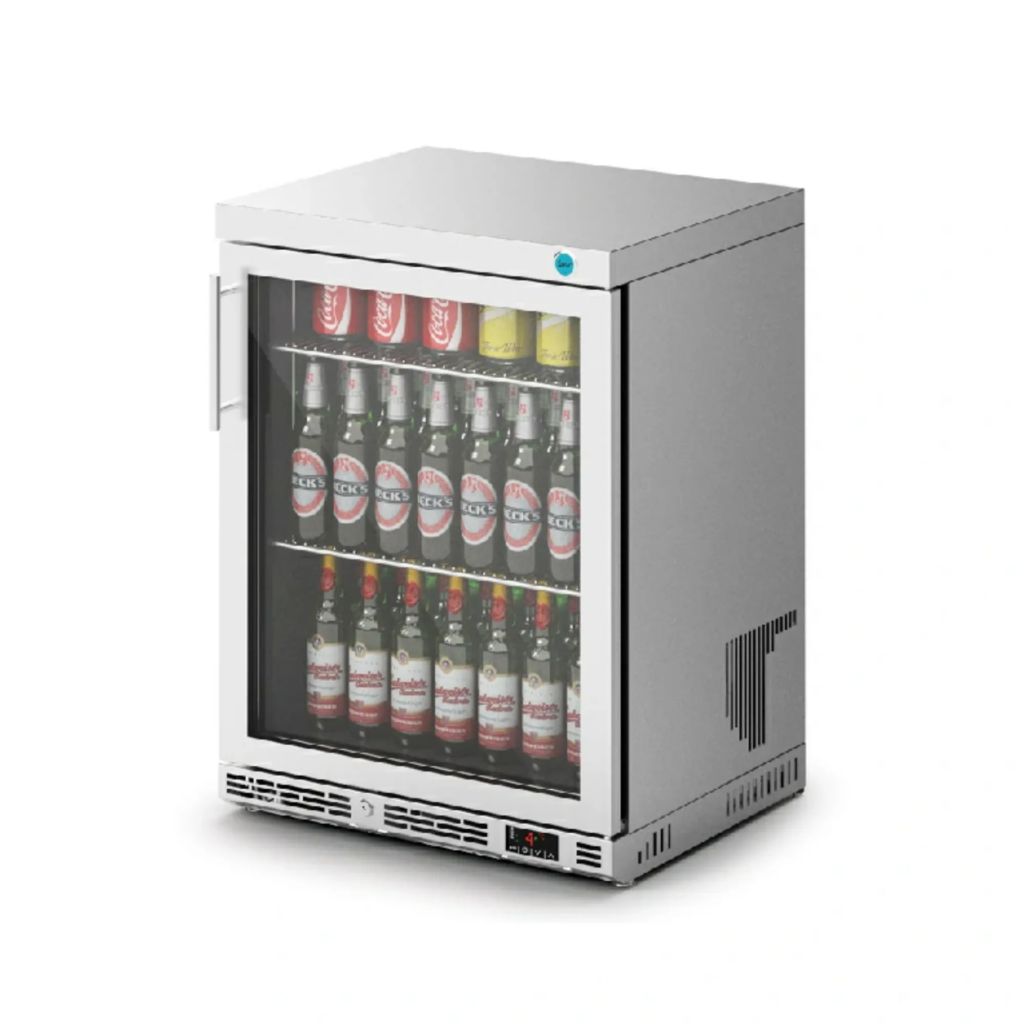 Picture of IMC Ventus V60 Glass Door Bottle Cooler Stainless Steel - F76/152