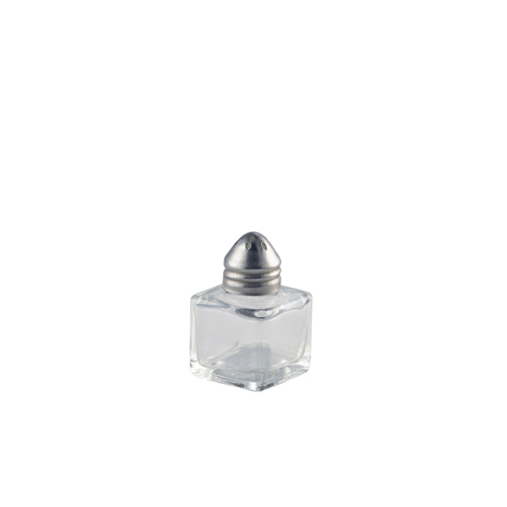 Picture of Individual Glass Pepper Pot 30 x 30 x 50mm - 008-6