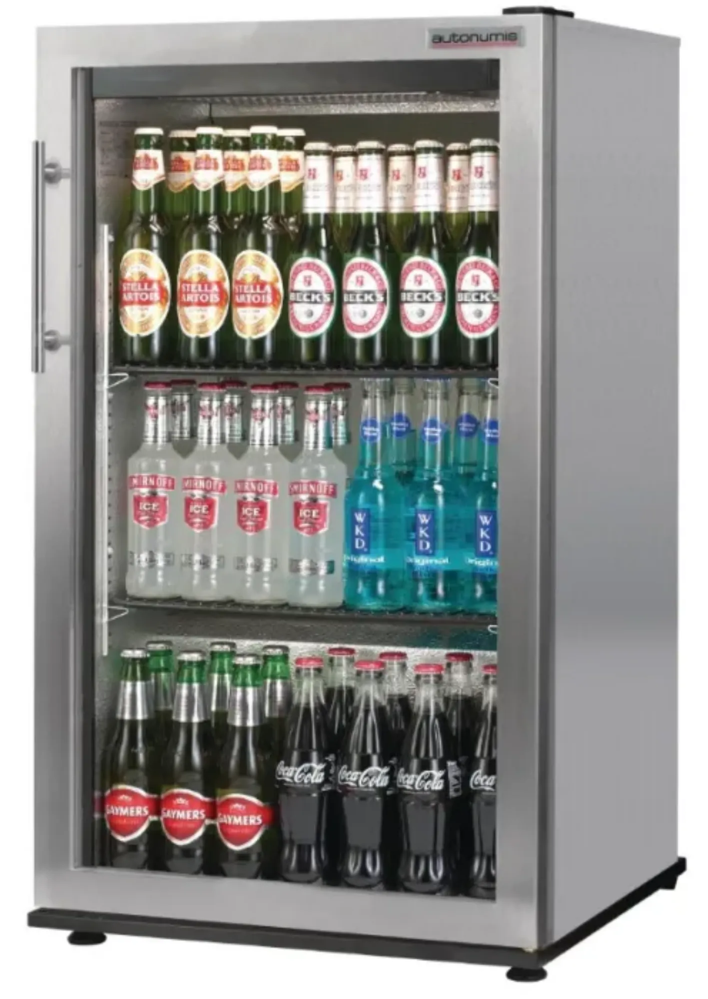 Picture of Autonumis RFC00012 Popular A209193 Stainless Steel Single Door Bottle Cooler - ARFC00012OG