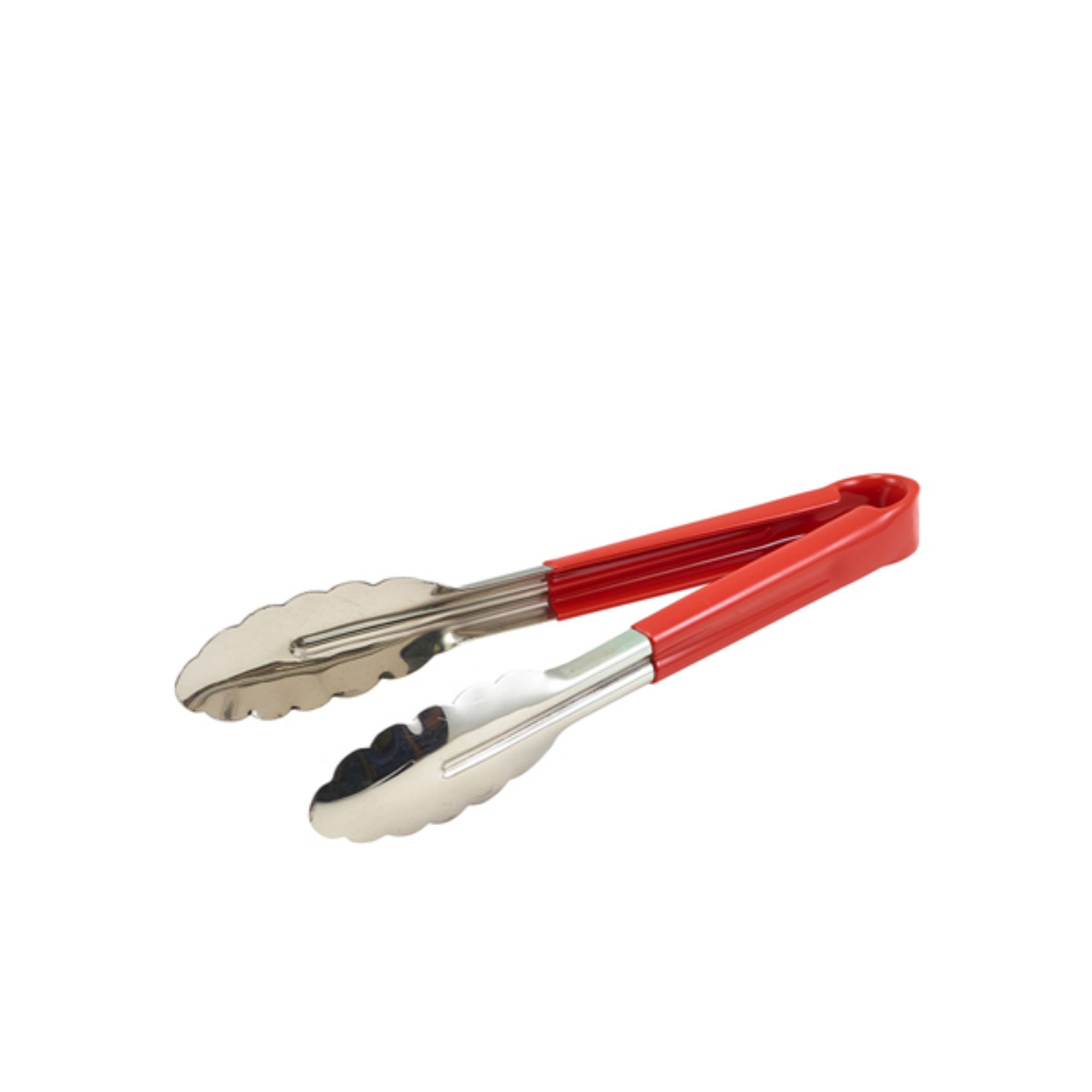 Picture of Genware Colour Coded S/St. Tong 23cm Red - CCT23R