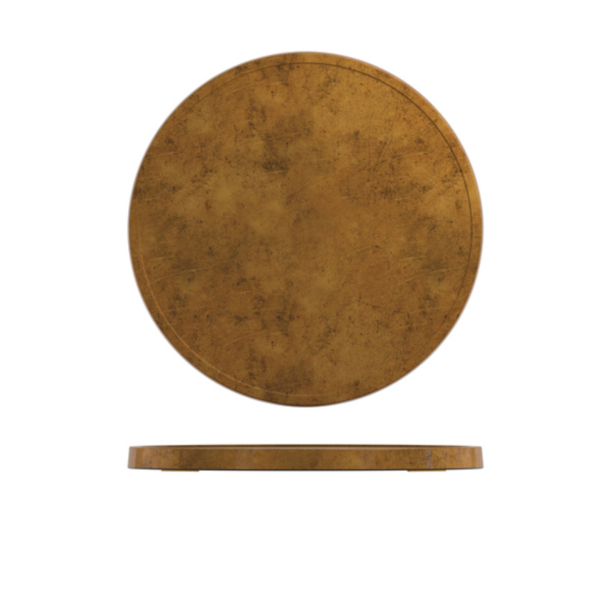 Picture of Copper Utah Melamine Round Slab 28.5cm - UH281317