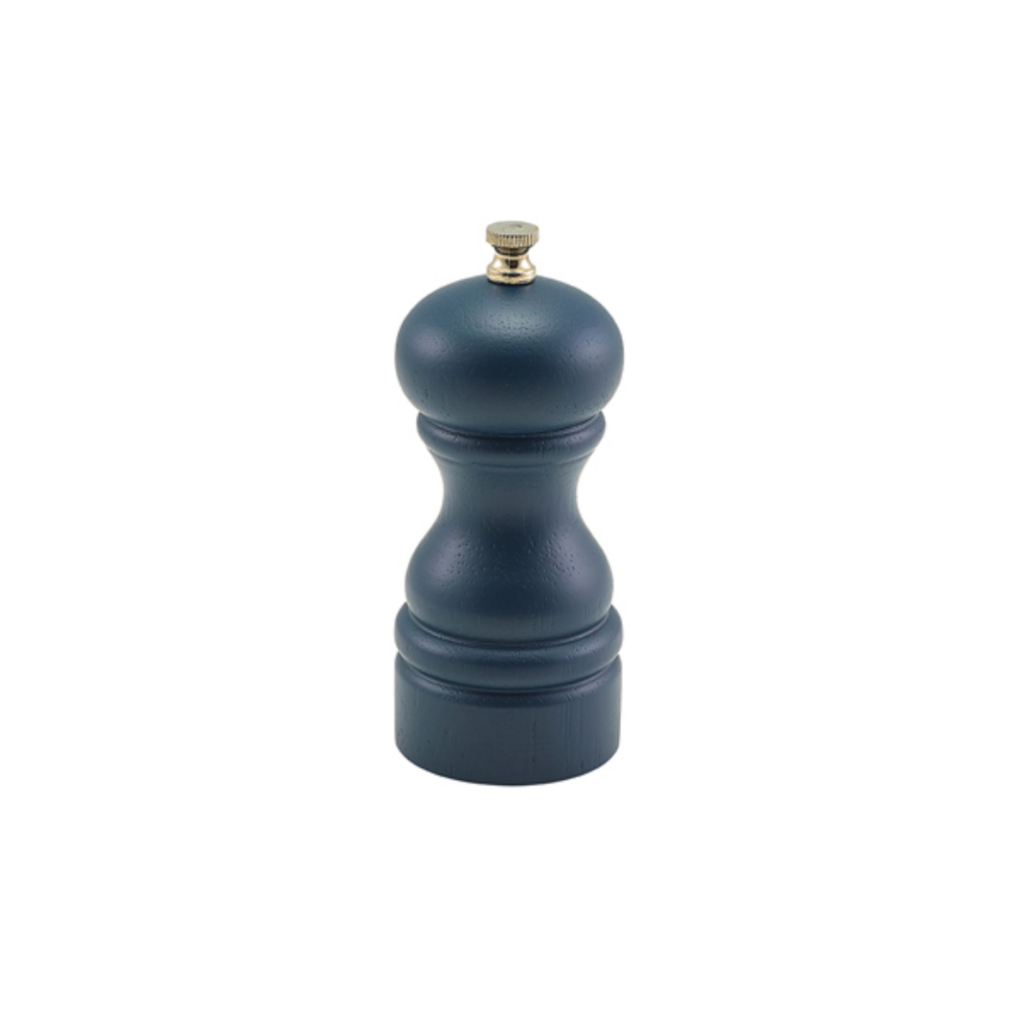 Picture of Blue Wooden Salt/Pepper Grinder 13cm - SPWD13BL
