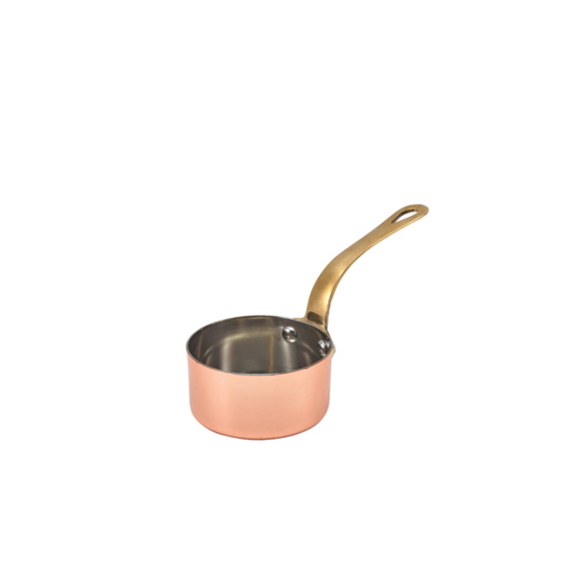 Picture of GenWare Mini Copper Sauce Pan 7 x 3.75cm - SMS7C