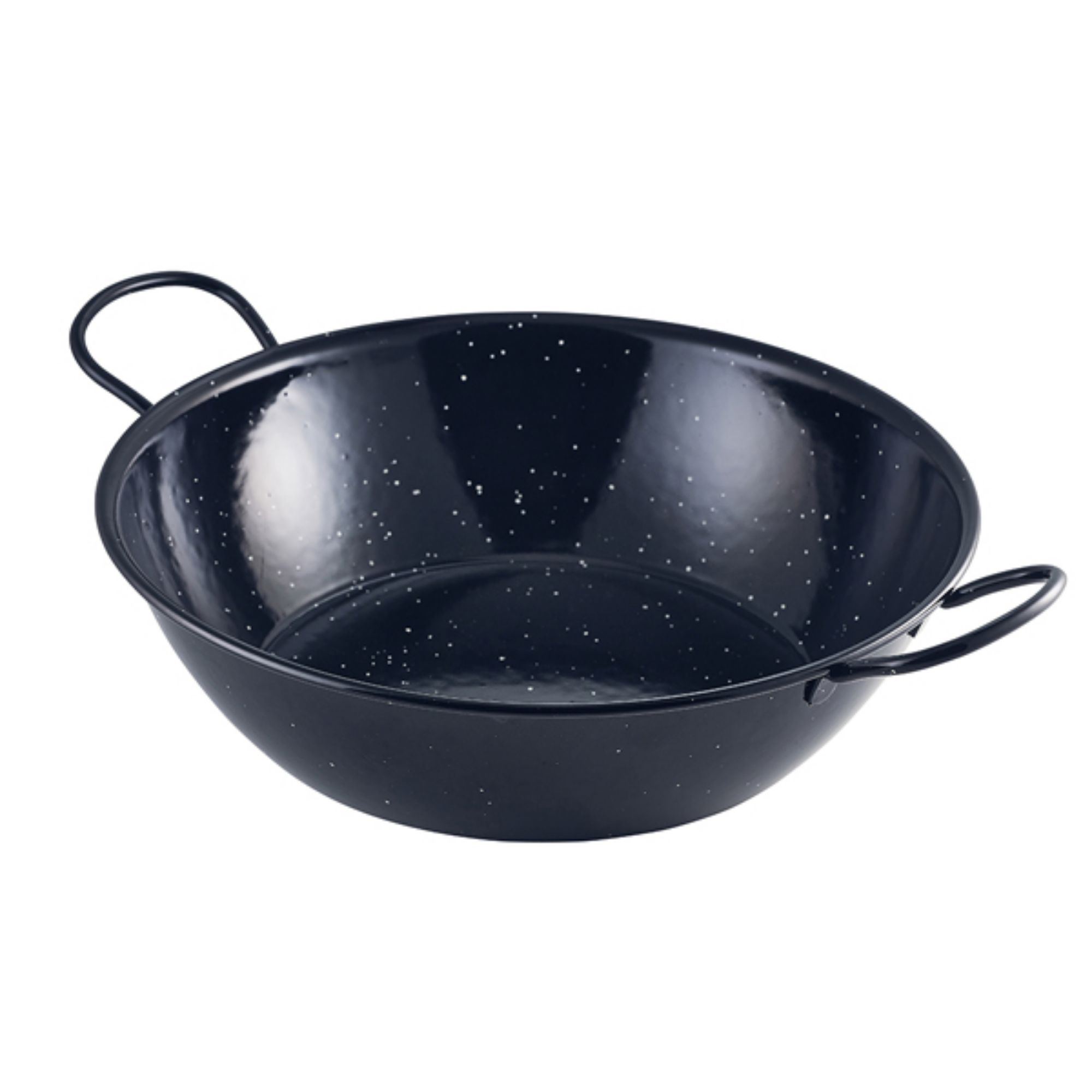 Picture of Black Enamel Dish 30cm - E0630
