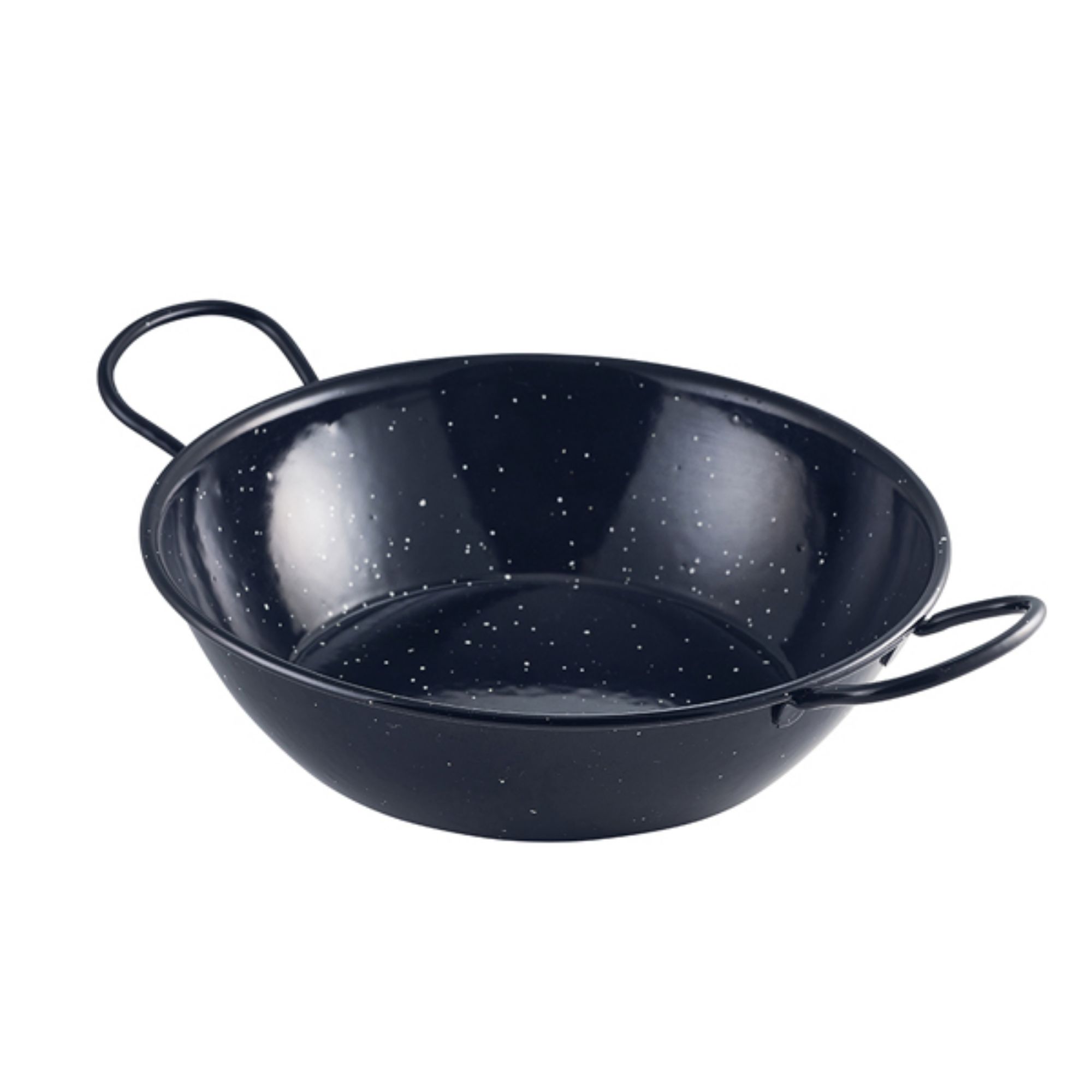 Picture of Black Enamel Dish 26cm - E0626