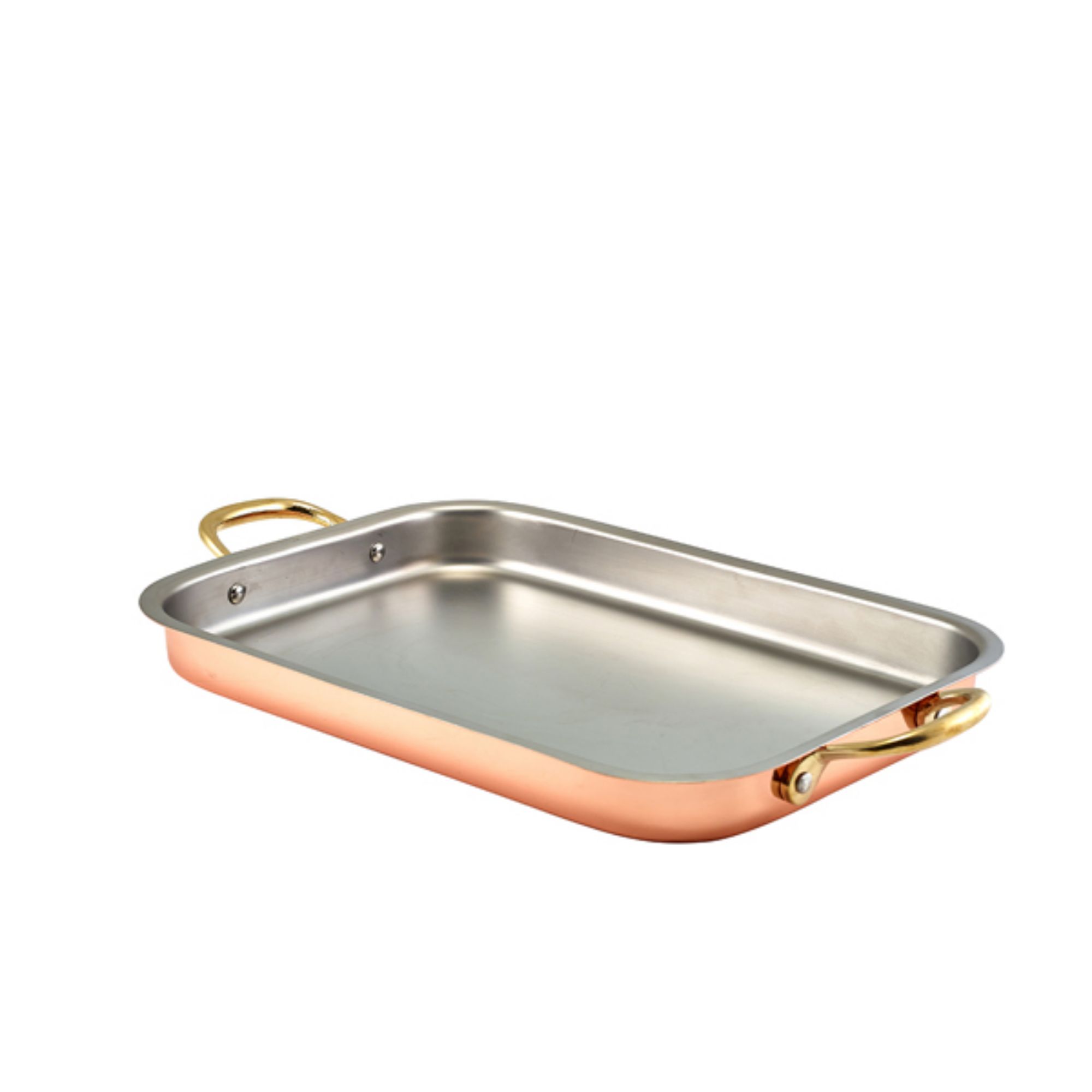 Picture of GenWare Copper Plated Deep Tray 33 x 23.5cm - SDT3323C