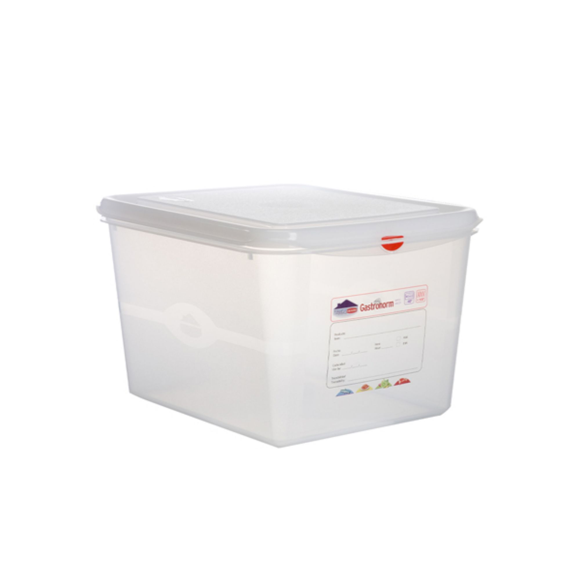 Picture of GN Storage Container 1/2 200mm Deep 12.5L - 12490