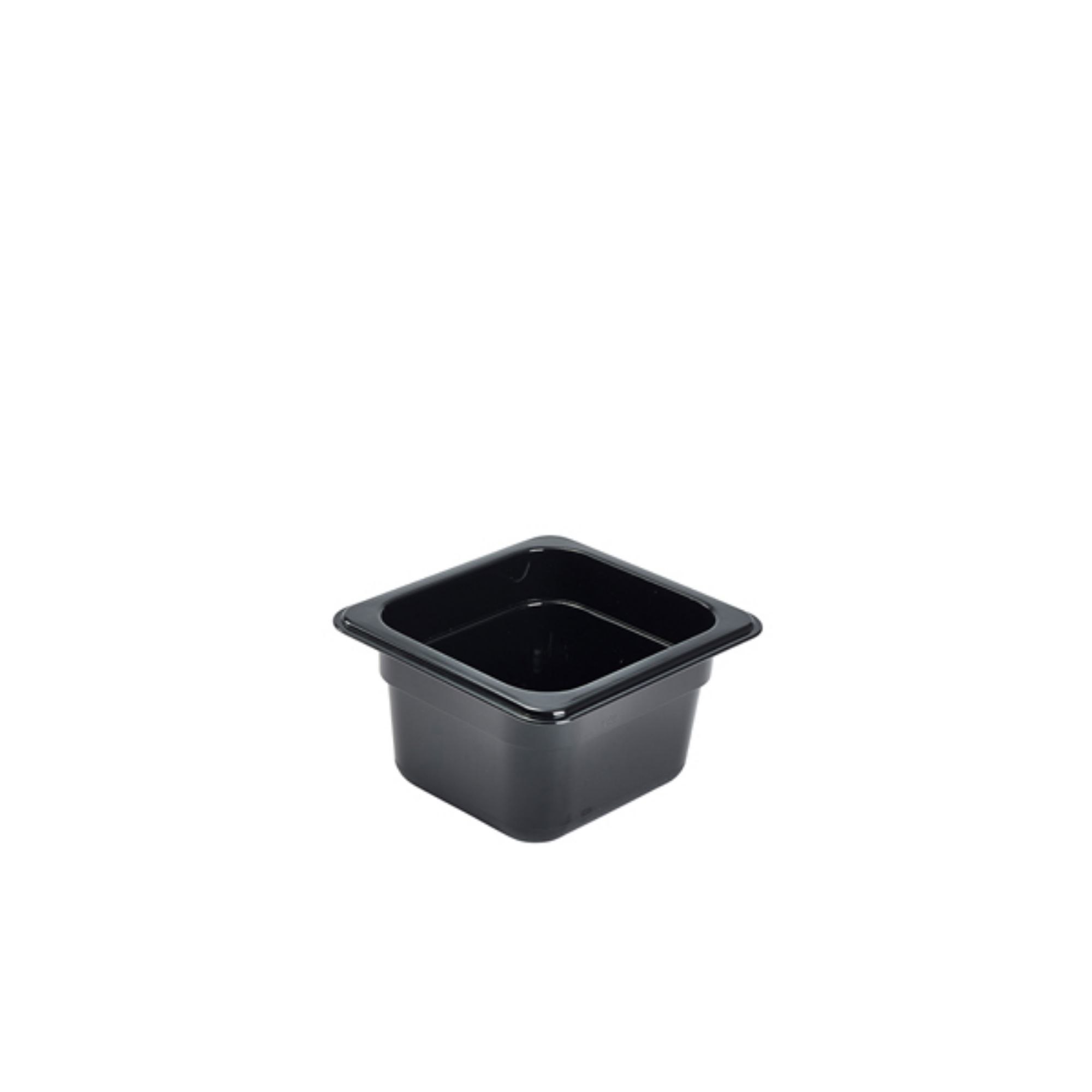 Picture of 1/6 -Polycarbonate GN Pan 100mm Black - PCB16-100