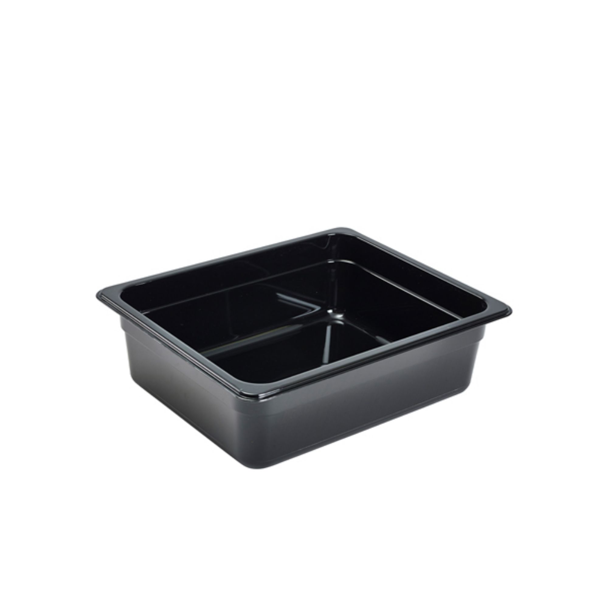 Picture of 1/2 -Polycarbonate GN Pan 100mm Black - PCB12-100