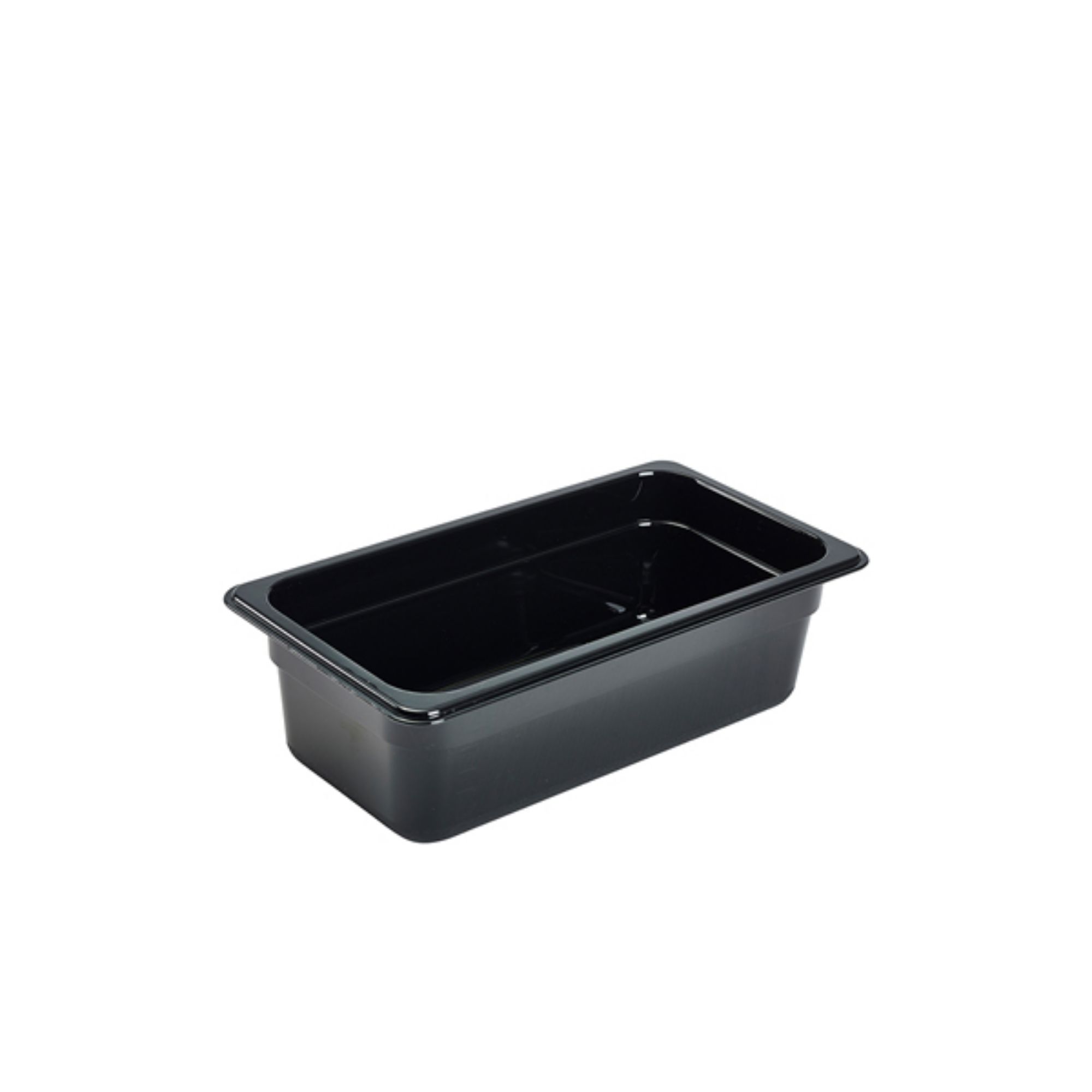 Picture of 1/3 -Polycarbonate GN Pan 100mm Black - PCB13-100