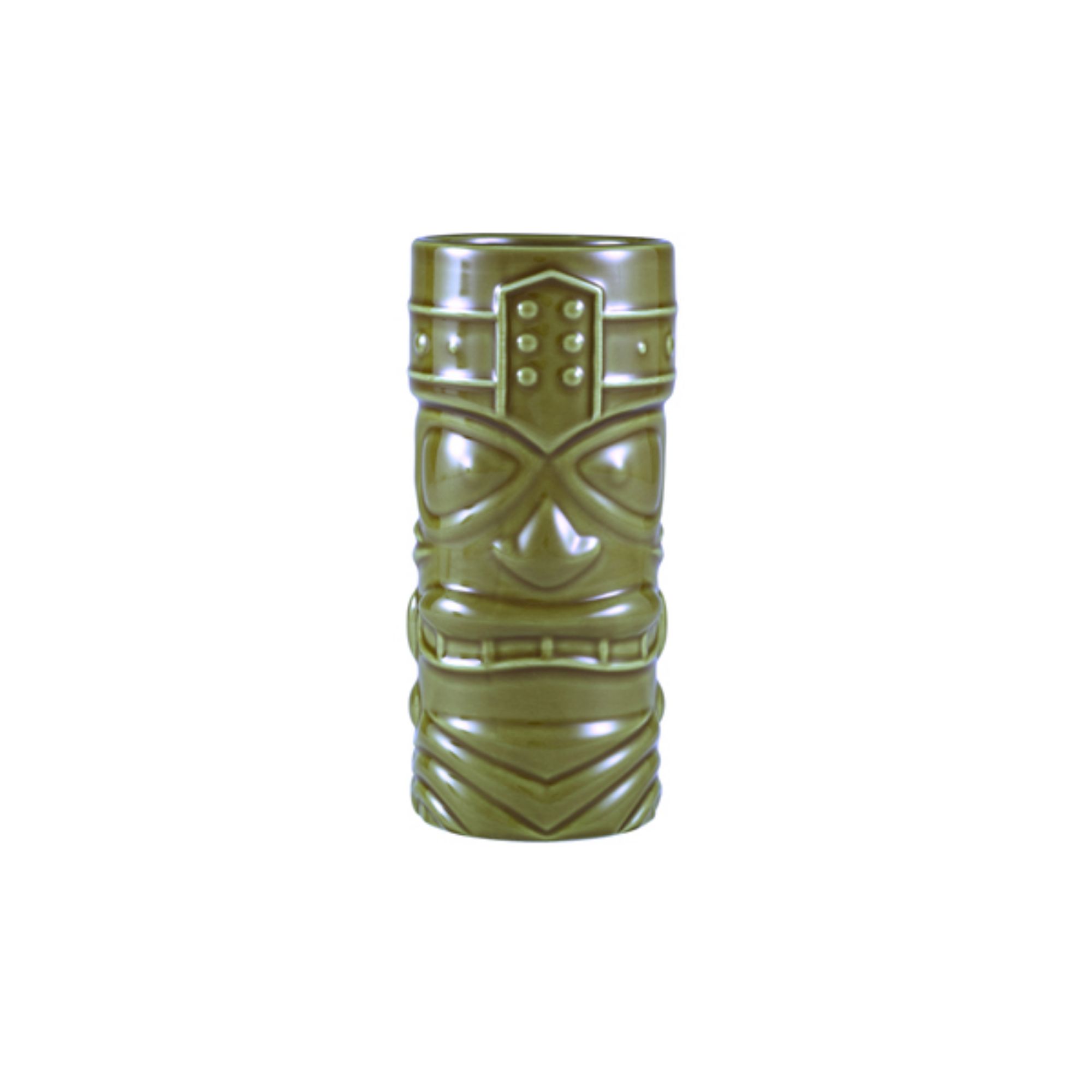 Picture of Genware Green Tiki Mug 40cl/14oz - TKM400GR