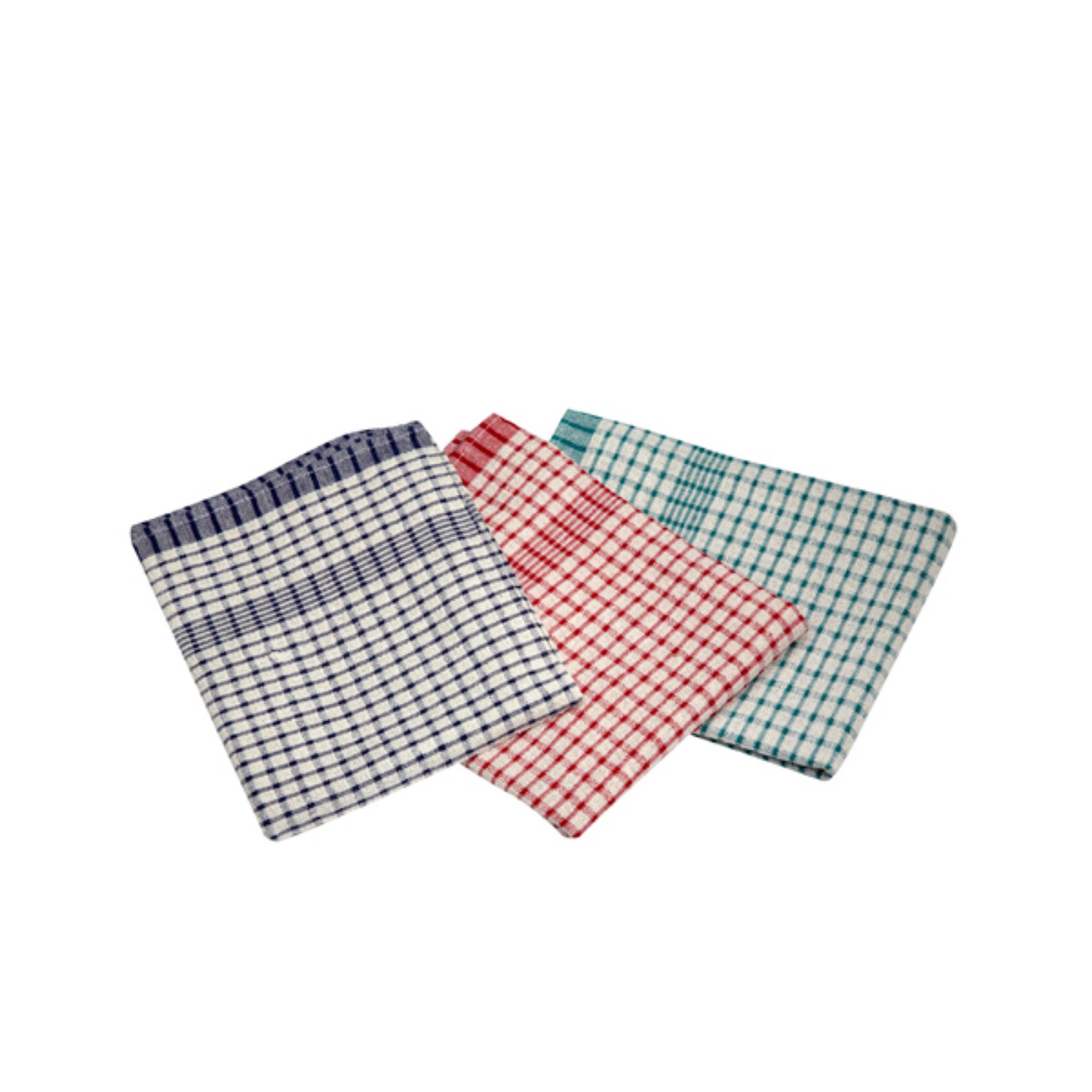 Picture of Cotton Check Ttowel 46X69cm 10Pcs Mix Colours - TW02