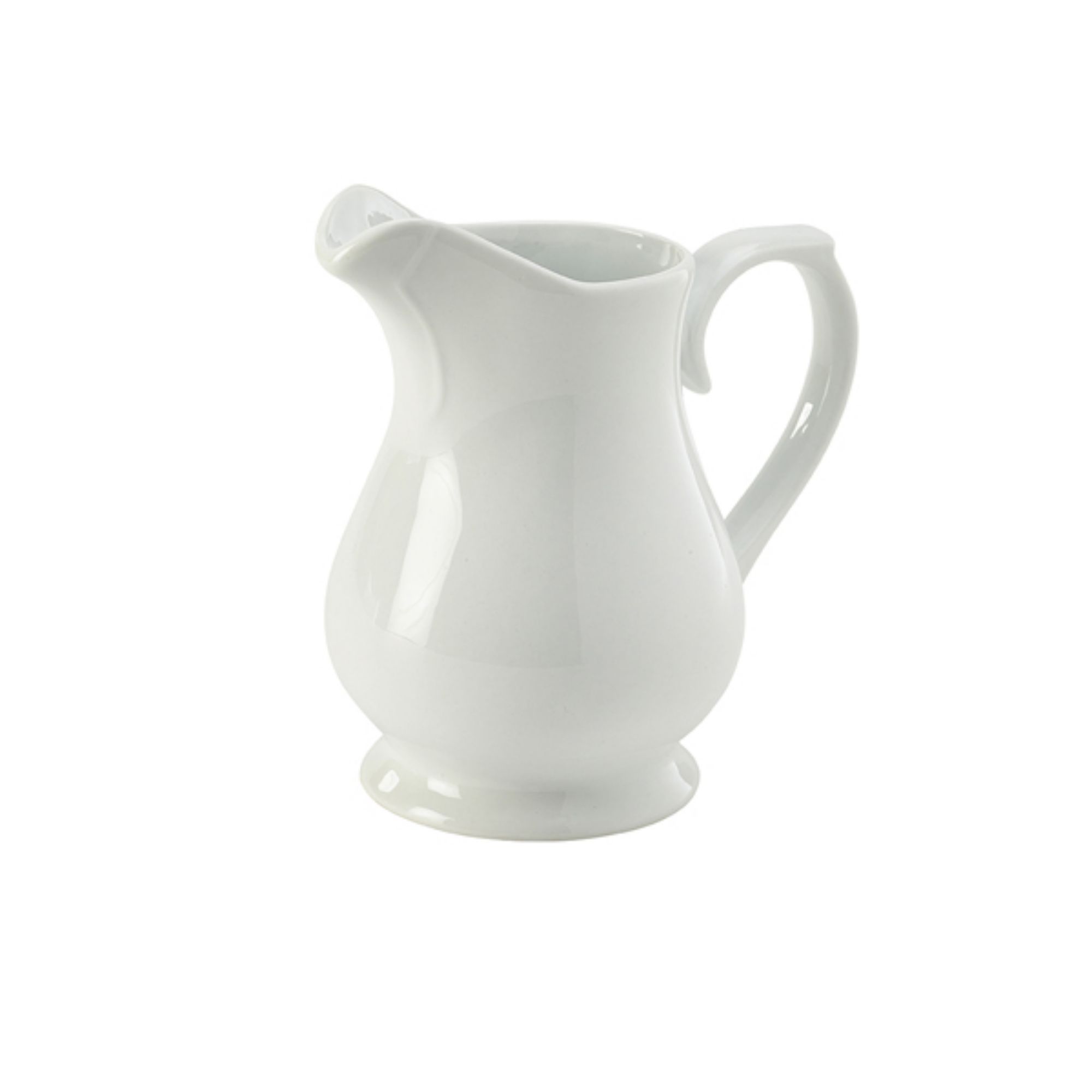 Picture of Genware Porcelain Traditional Serving Jug 56cl/20oz - 376956